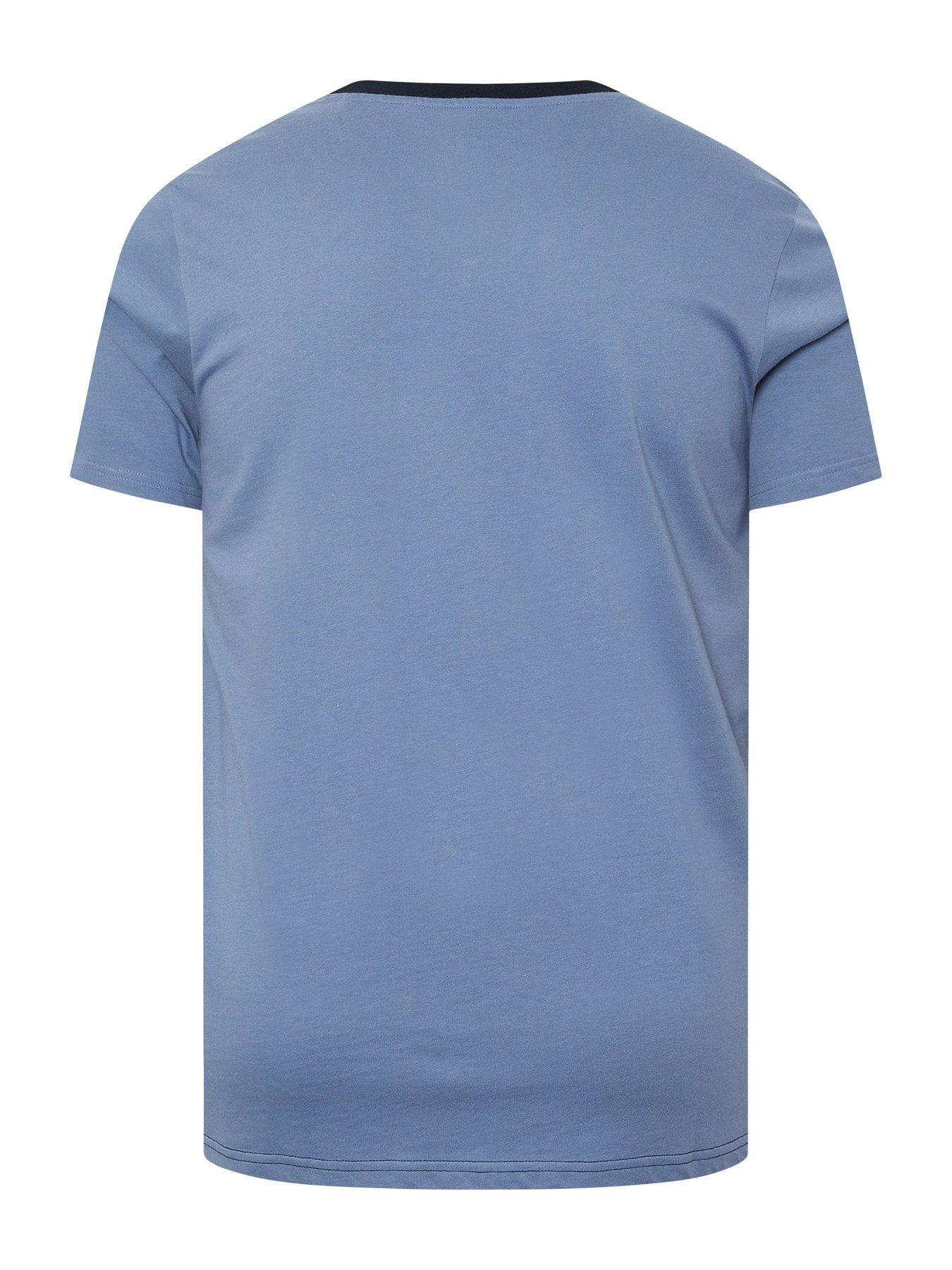 Image 6 of 6 of BadRhino Slogan T-Shirt - Blue