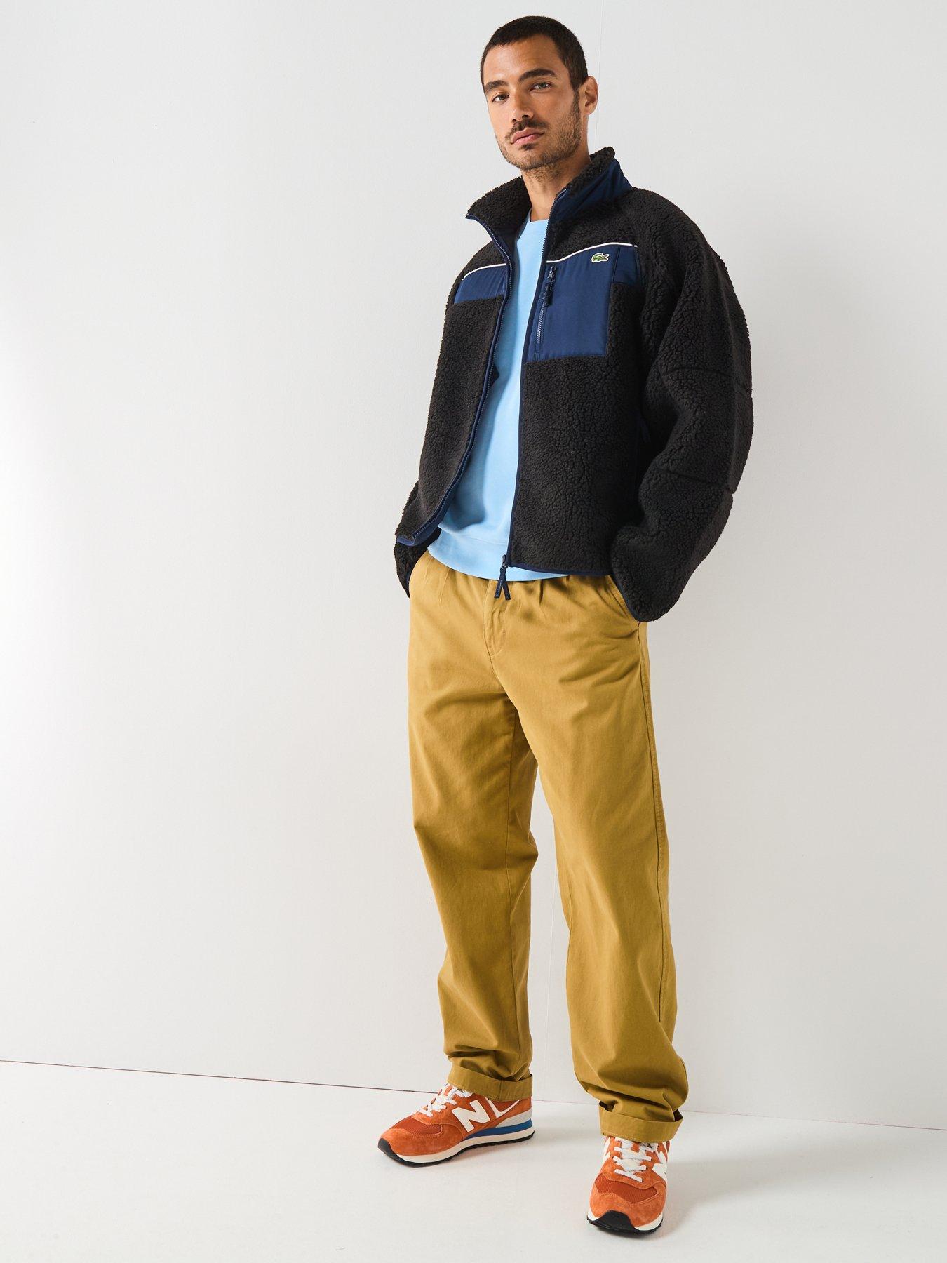 lacoste-colourblock-fleece-zipped-jacketnbsp--blackback