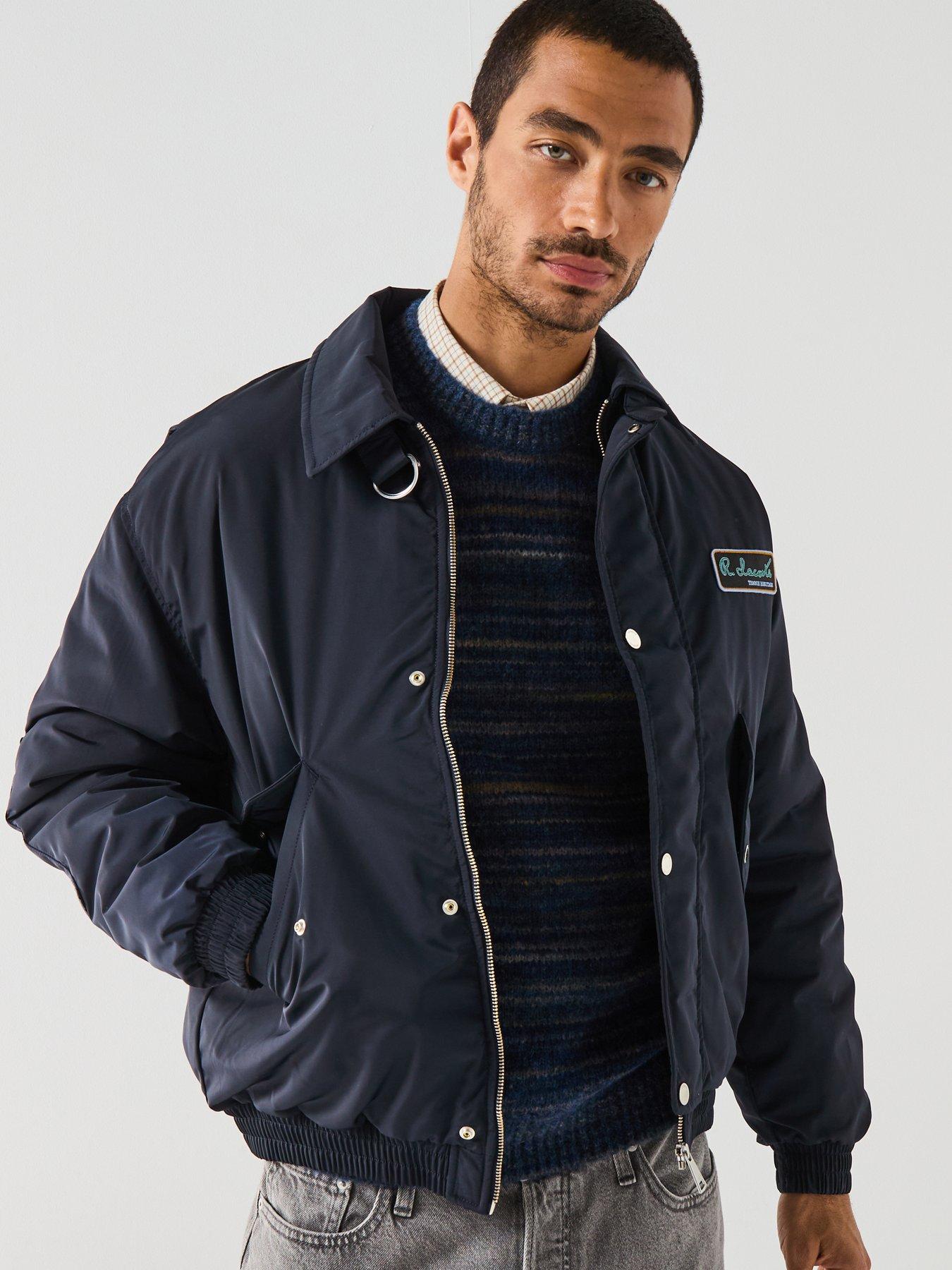 lacoste-heavyweight-padded-bomber-jacket--navy
