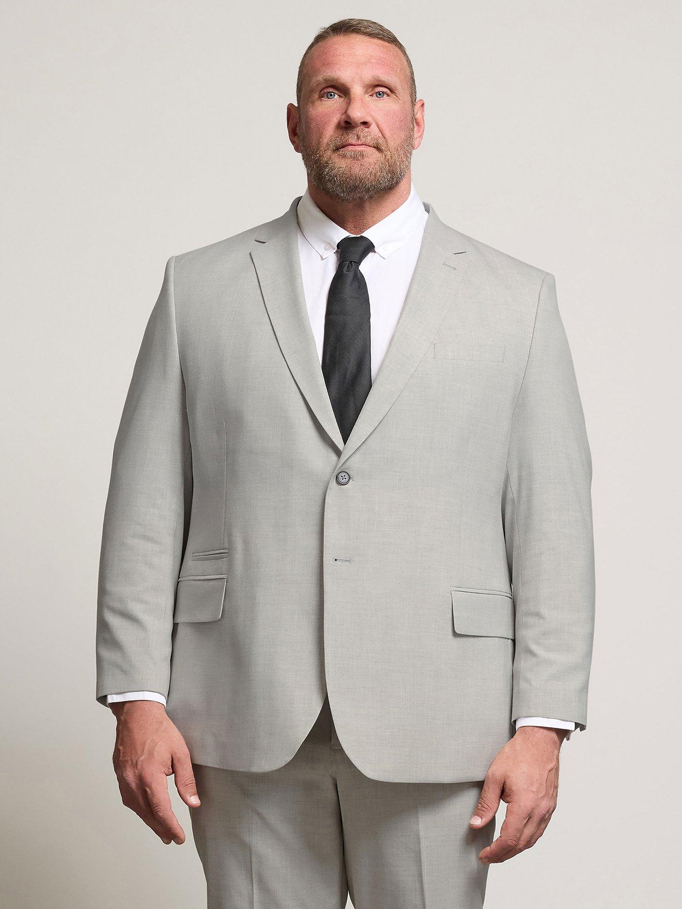 Image 1 of 4 of BadRhino Suit Jacket Regular - Grey