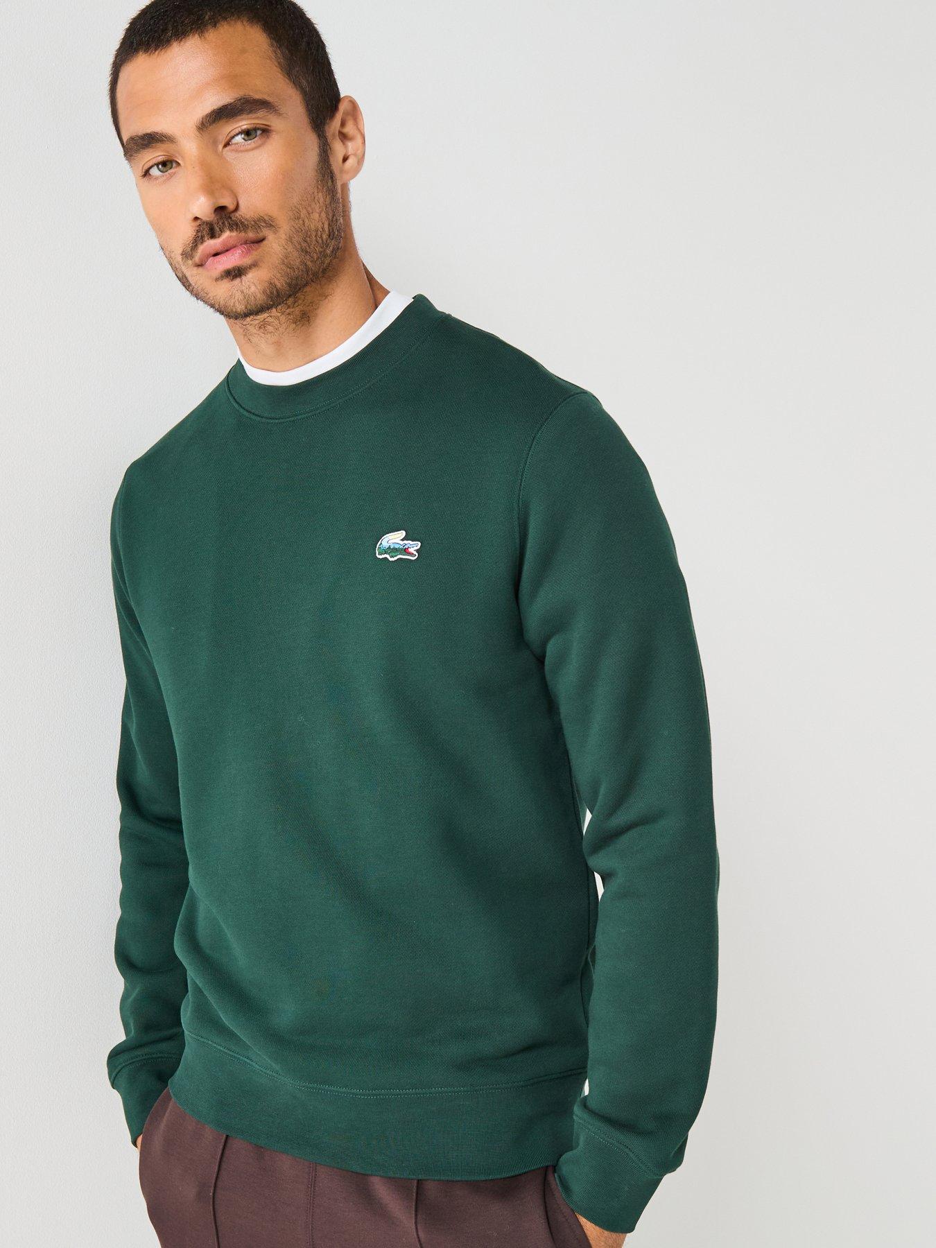 Lacoste Lacoste Landscape Crocodile Sweatshirt - Green