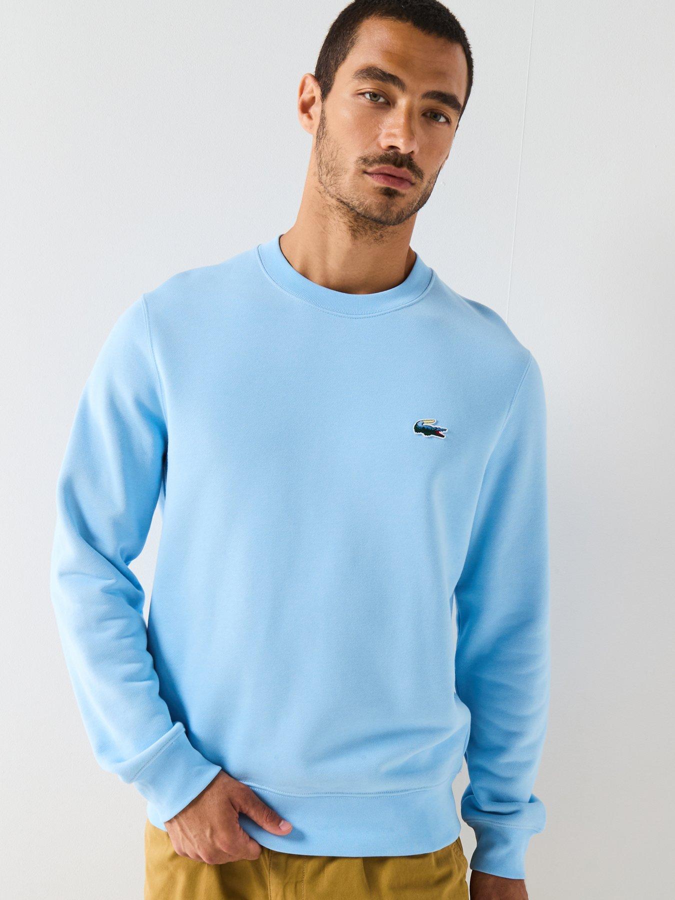 Lacoste Lacoste Landscape Crocodile Sweatshirt - Blue
