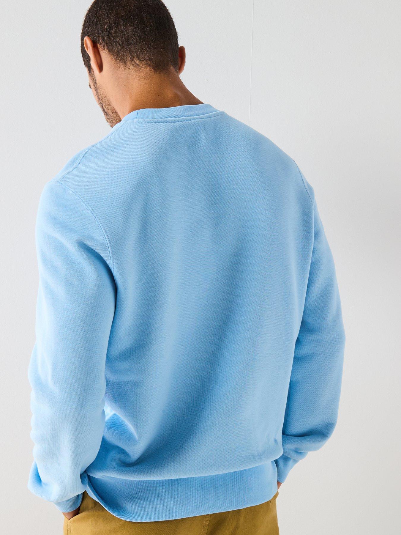 Image 2 of 5 of Lacoste Lacoste Landscape Crocodile Sweatshirt&nbsp;- Blue