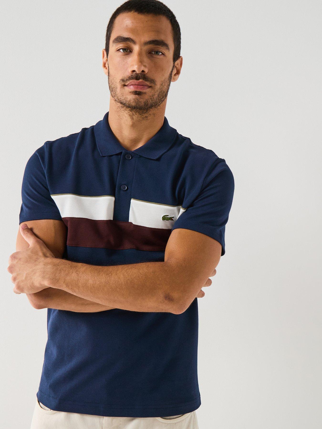 lacoste-regular-fit-colourblock-piqueacute-short-sleeve-polo-shirtnbsp--navy