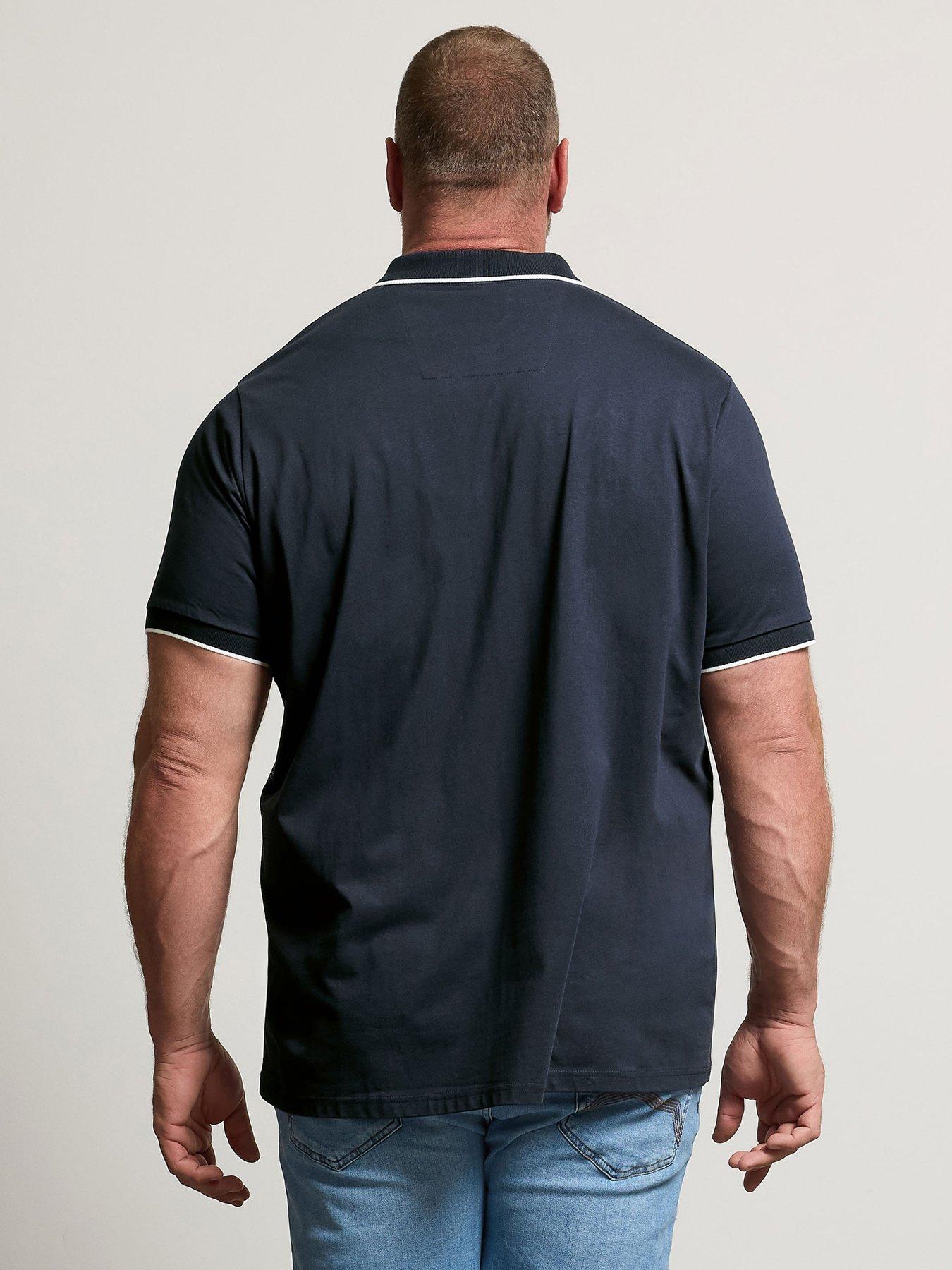 Image 2 of 5 of BadRhino Button Up Polo Shirt - Blue