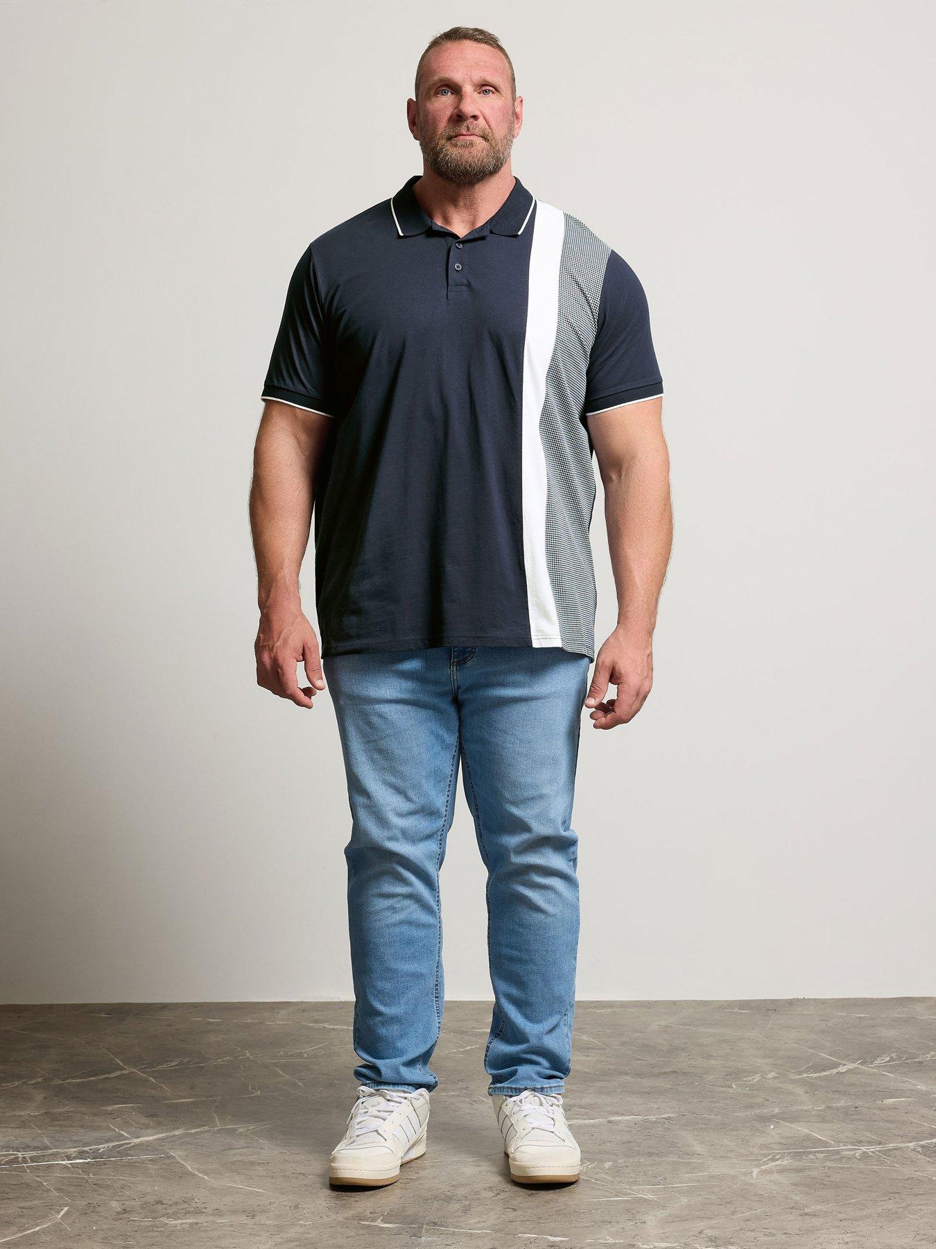 Image 3 of 5 of BadRhino Button Up Polo Shirt - Blue