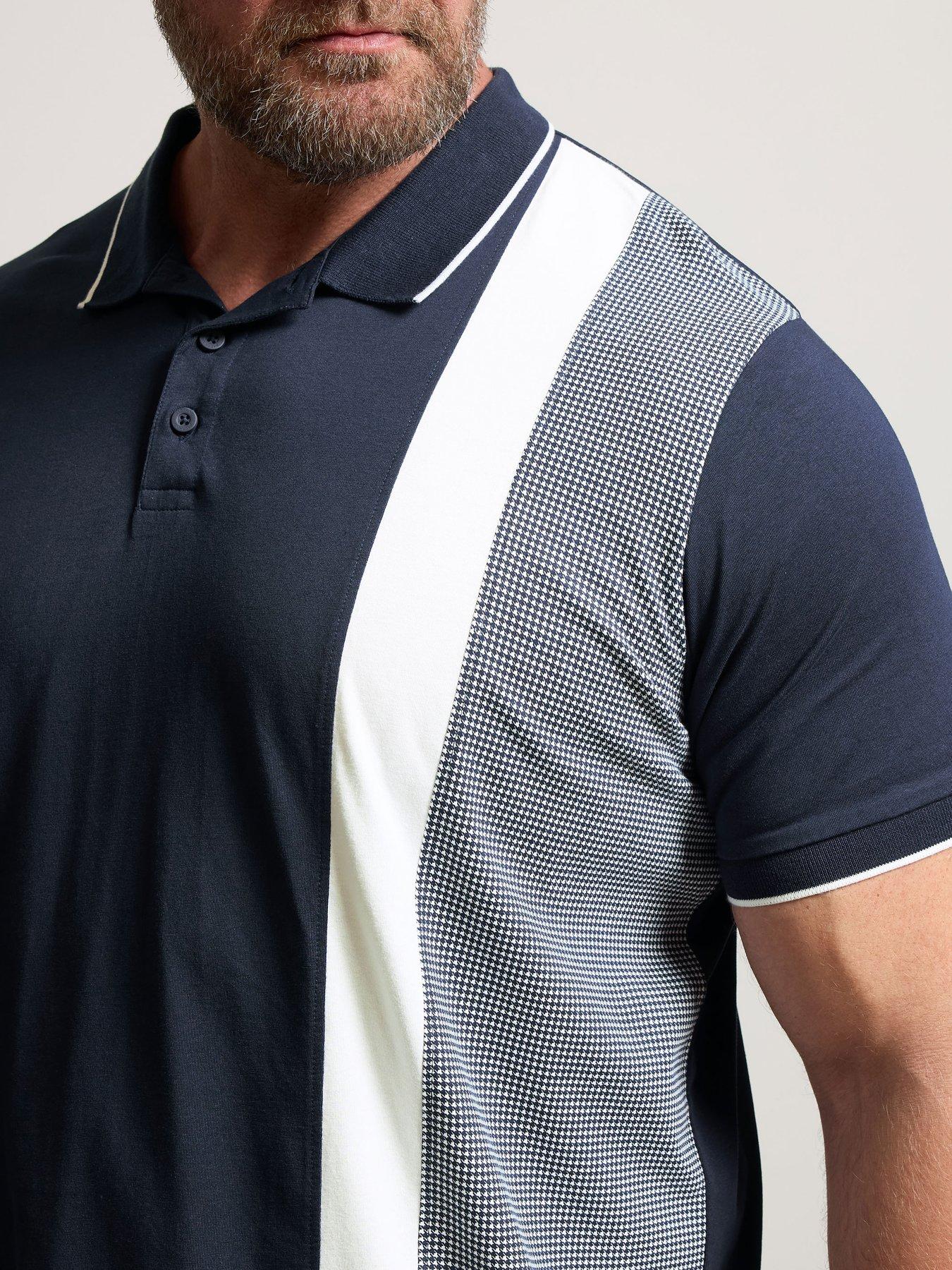 Image 4 of 5 of BadRhino Button Up Polo Shirt - Blue