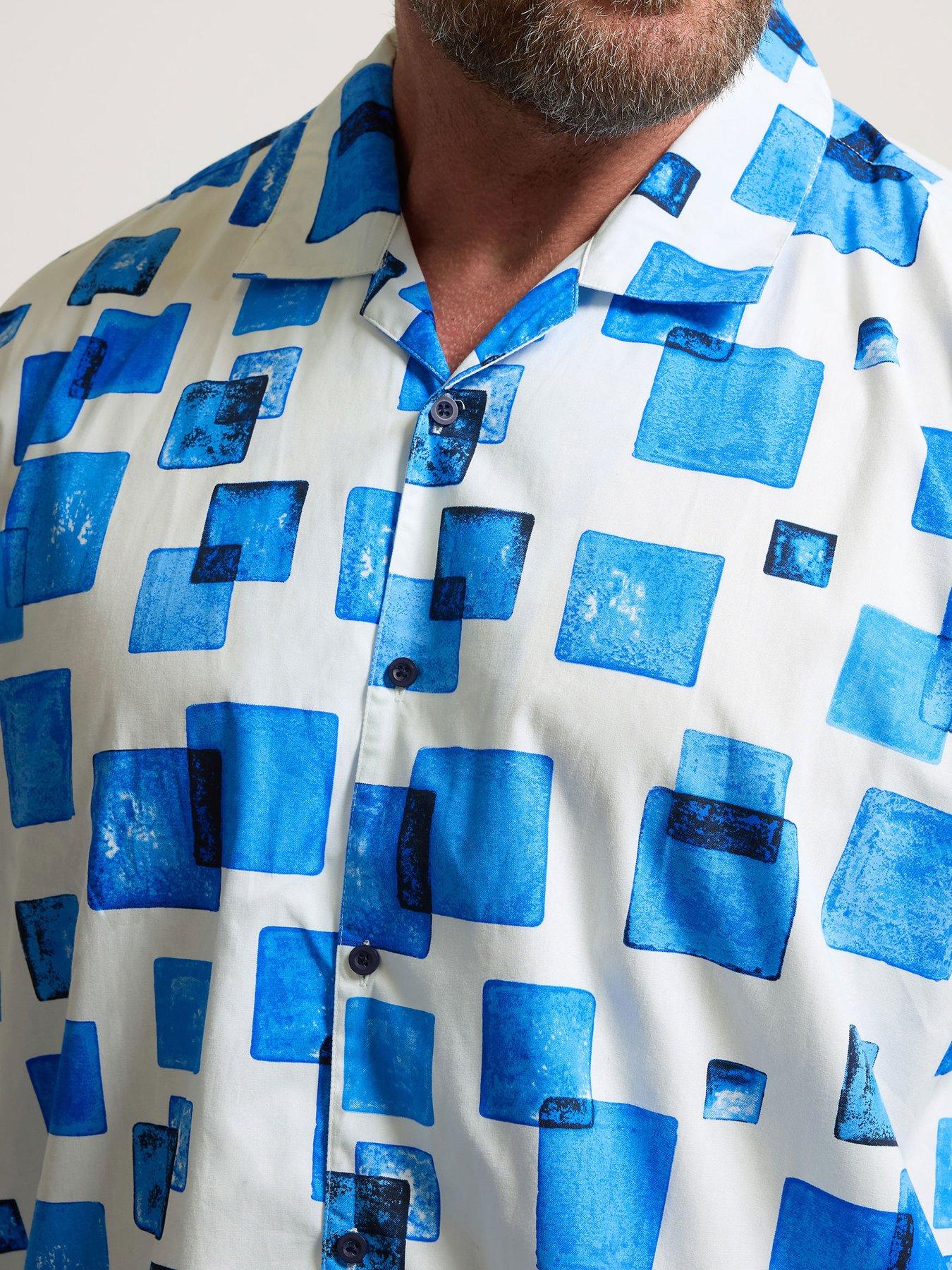 badrhino-square-print-short-sleeve-shirtoutfit