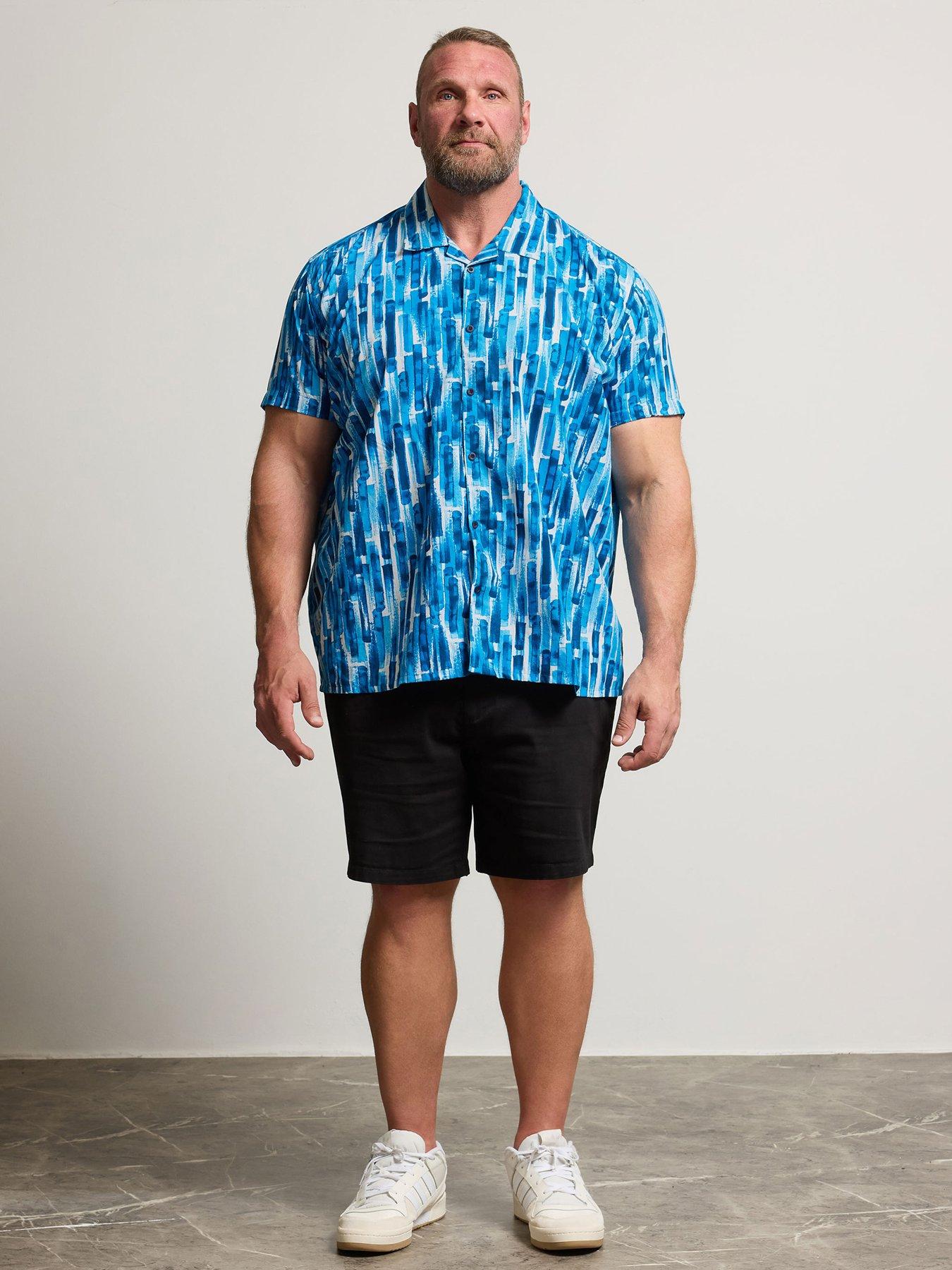 badrhino-brushed-poplin-short-sleeve-shirt-blueback