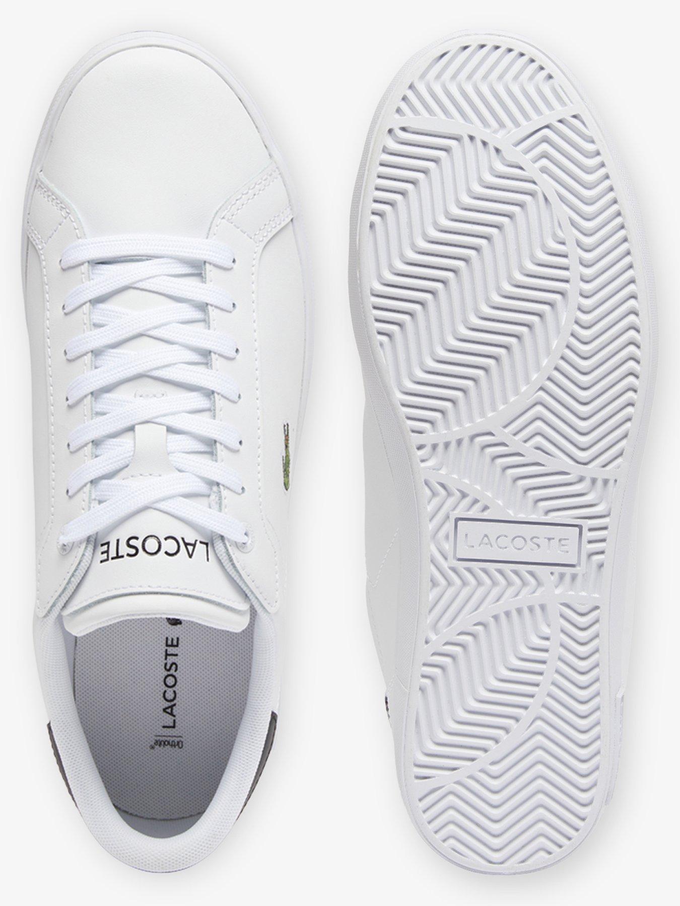 Image 4 of 5 of Lacoste Powercourt Trainers- White