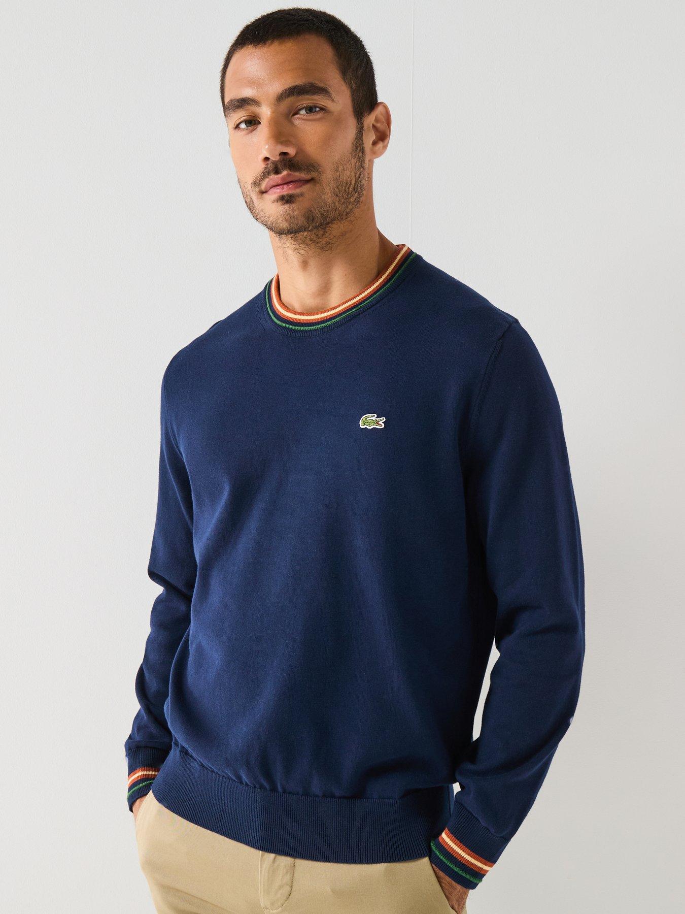 lacoste-stripe-accent-crew-neck-knitted-jumper-navyfront