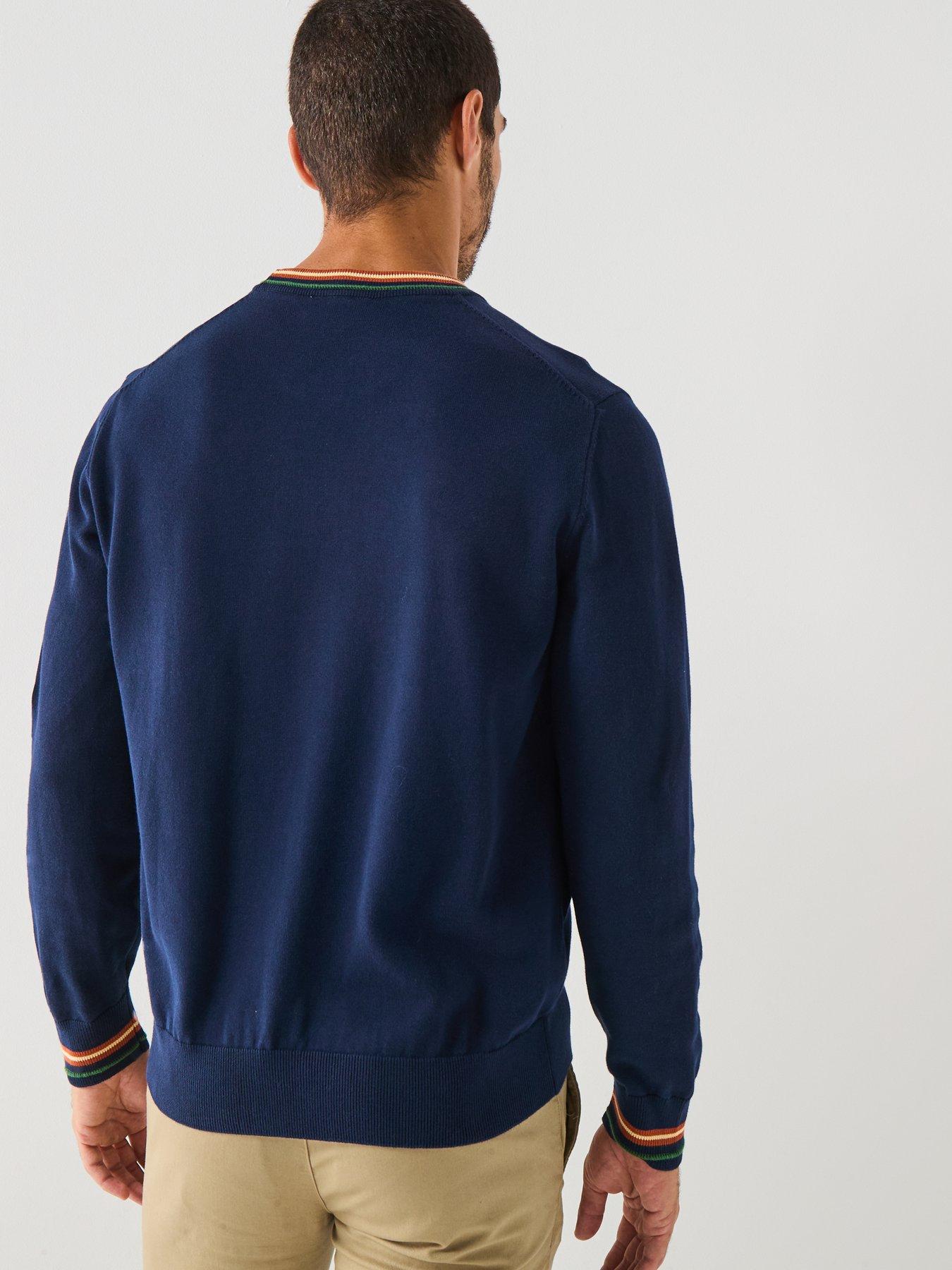 lacoste-stripe-accent-crew-neck-knitted-jumper-navystillFront