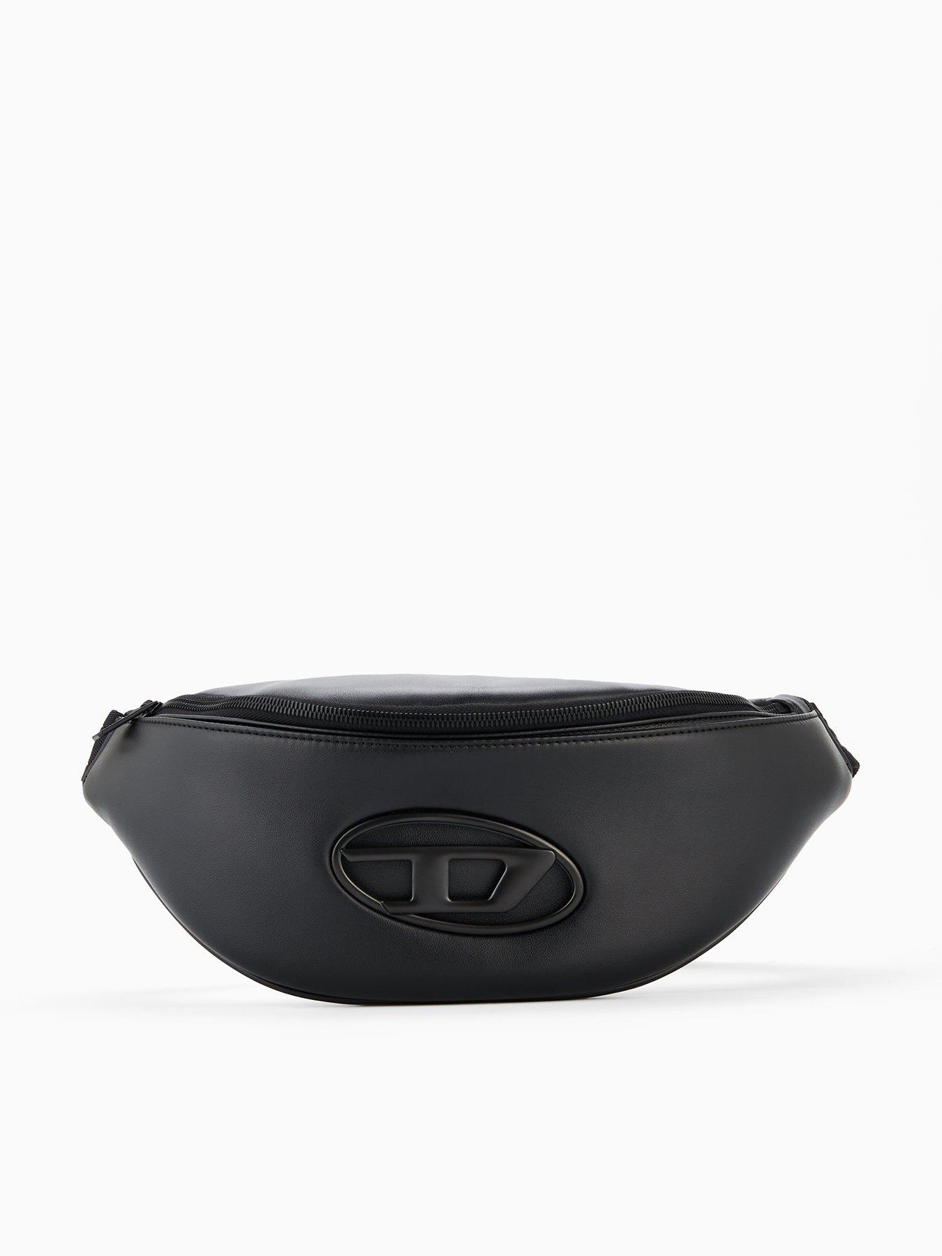 Image 1 of 4 of Diesel D Oval Belt Bag- Black