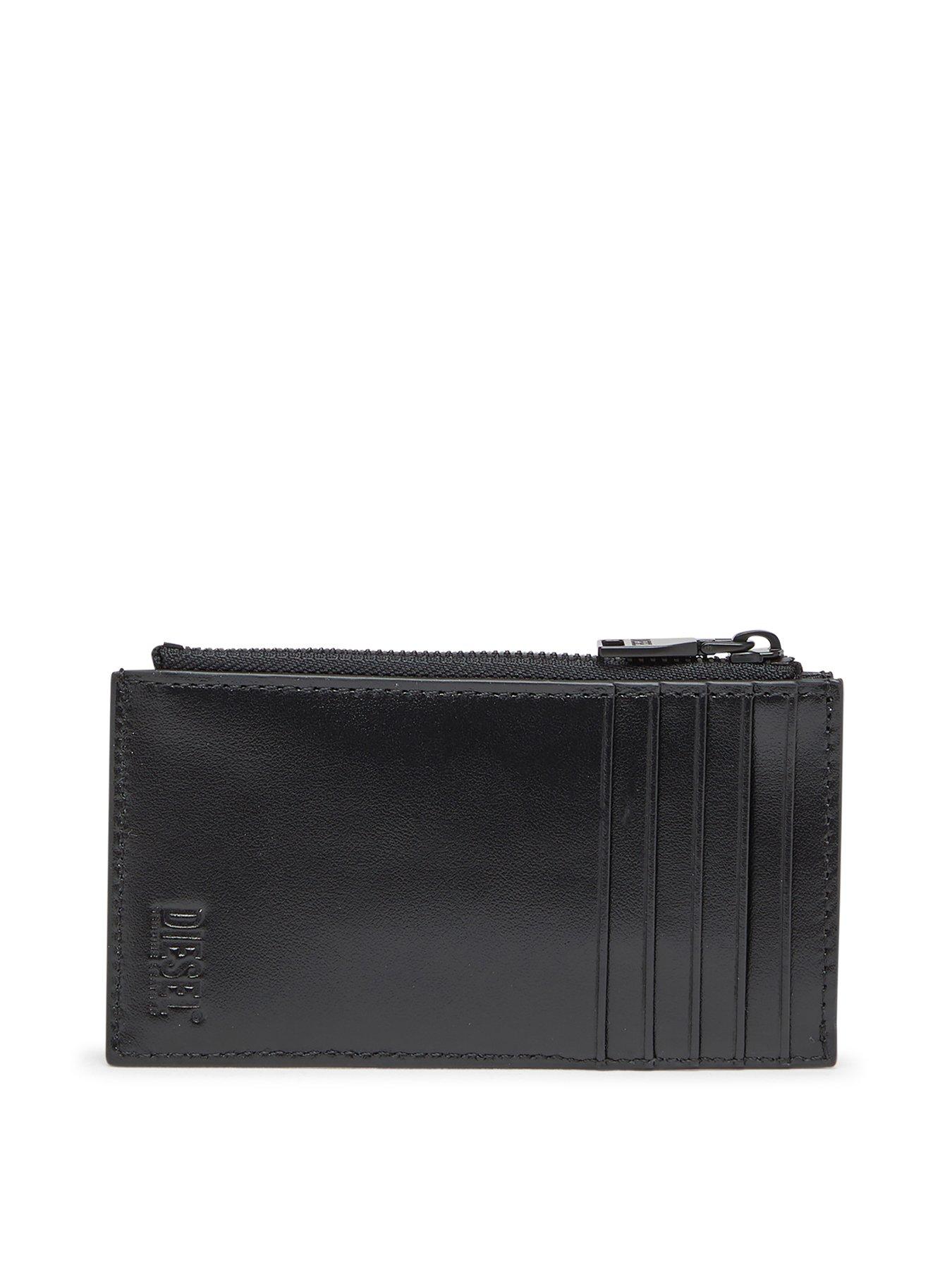 Image 2 of 3 of Diesel D Oval Card Holder - Black