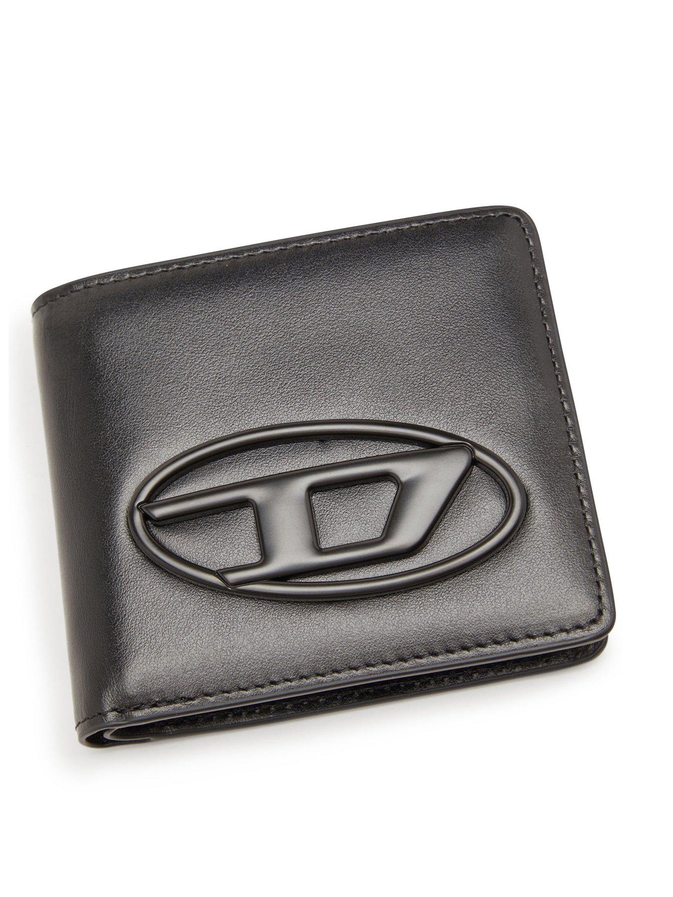 Image 4 of 4 of Diesel D Oval Bi Fold Wallet- Black