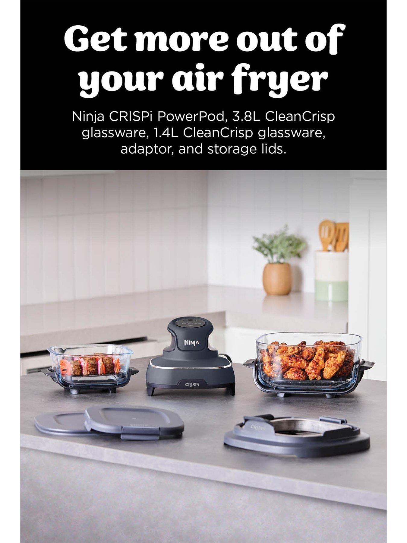 Image 3 of 8 of NINJA CRISPi 4-in-1 Portable Glass Air Fryer - Cyber Space FN101UKGY