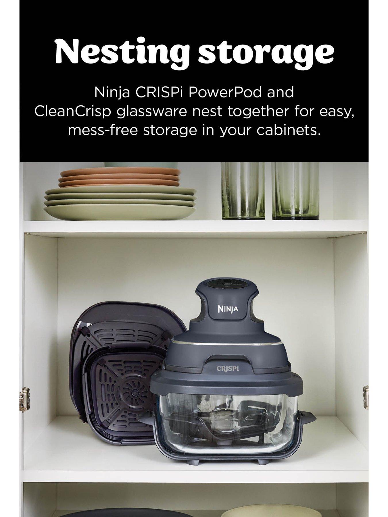 Image 5 of 8 of NINJA CRISPi 4-in-1 Portable Glass Air Fryer - Cyber Space FN101UKGY