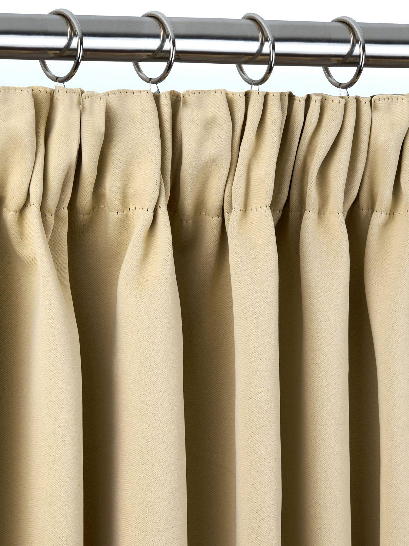 Image 2 of 5 of The Very Collection Woven Blackout Pleat Door 46x84