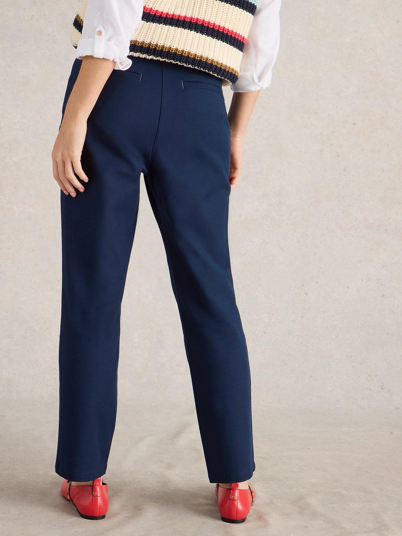 Image 2 of 6 of White Stuff Savannah Stretch Trousers - Navy