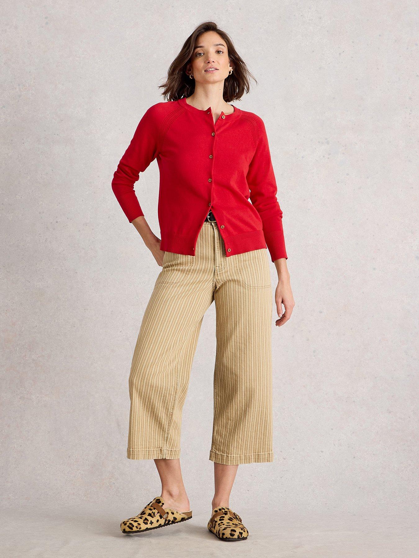 Image 3 of 6 of White Stuff Lulu Cardi - Red