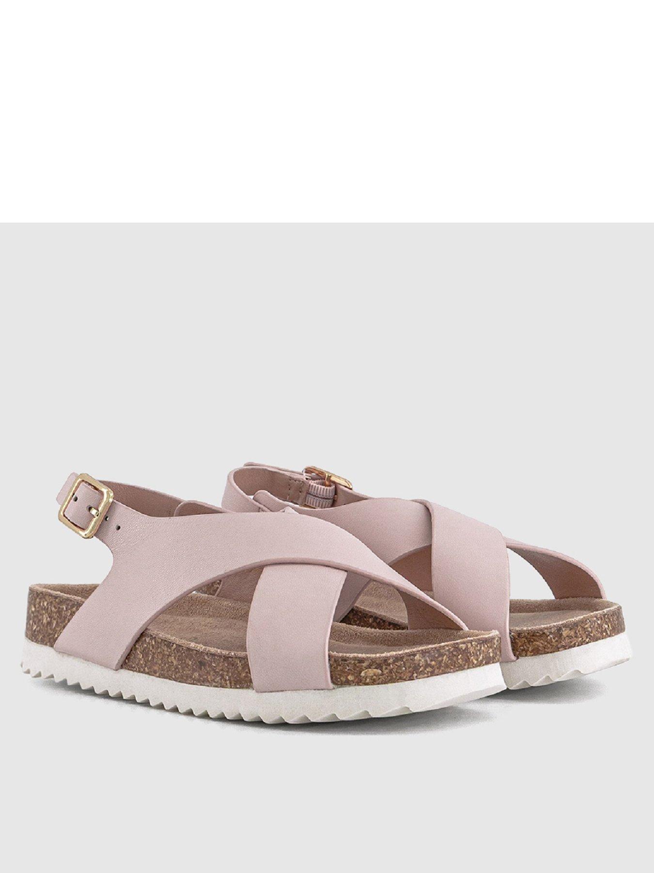 Image 2 of 2 of OFFICE Tropic - Cross Over Footbed Sandal