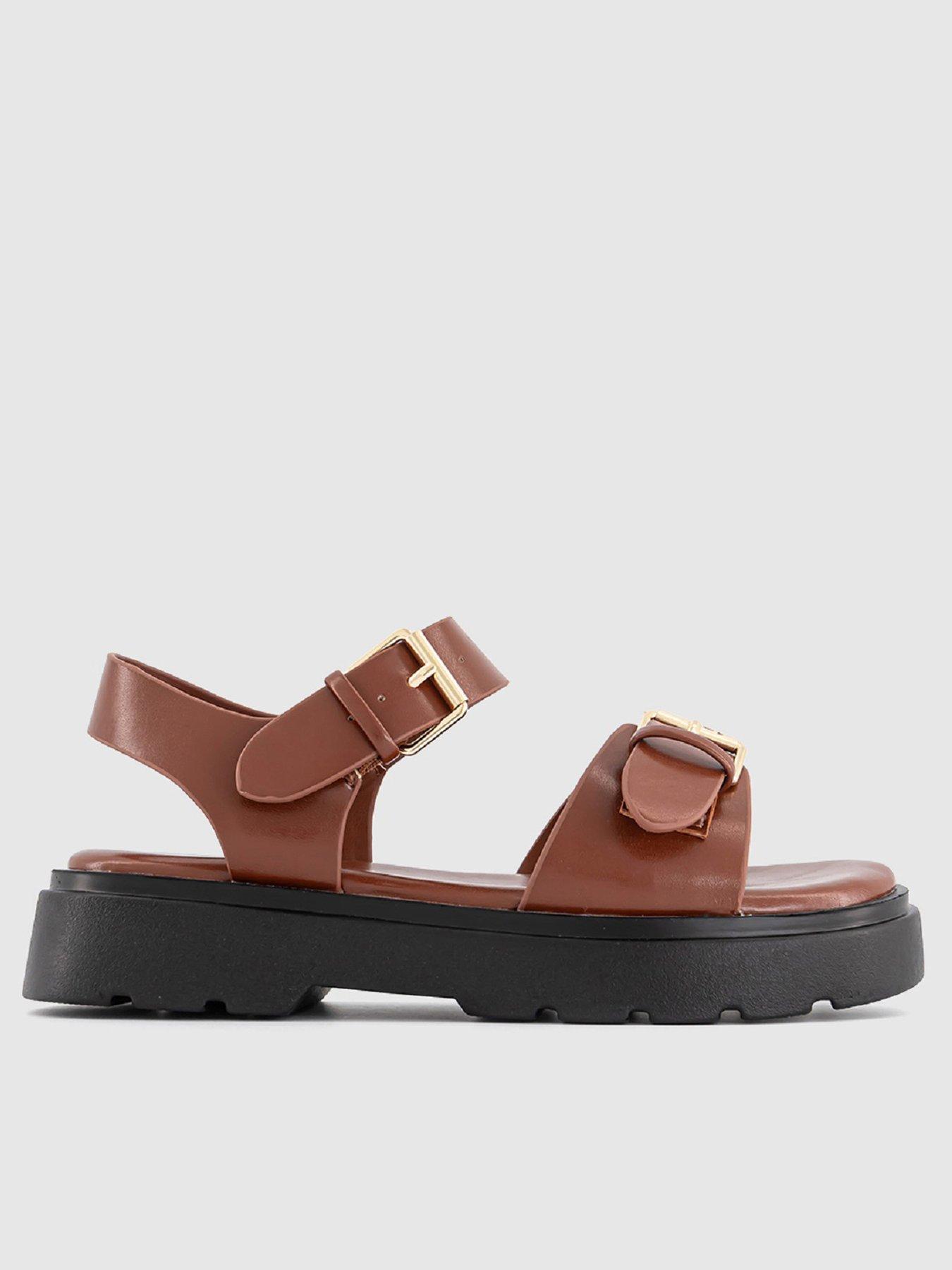 Image 1 of 5 of OFFICE Gemma- Double Buckle Chunky Sandal