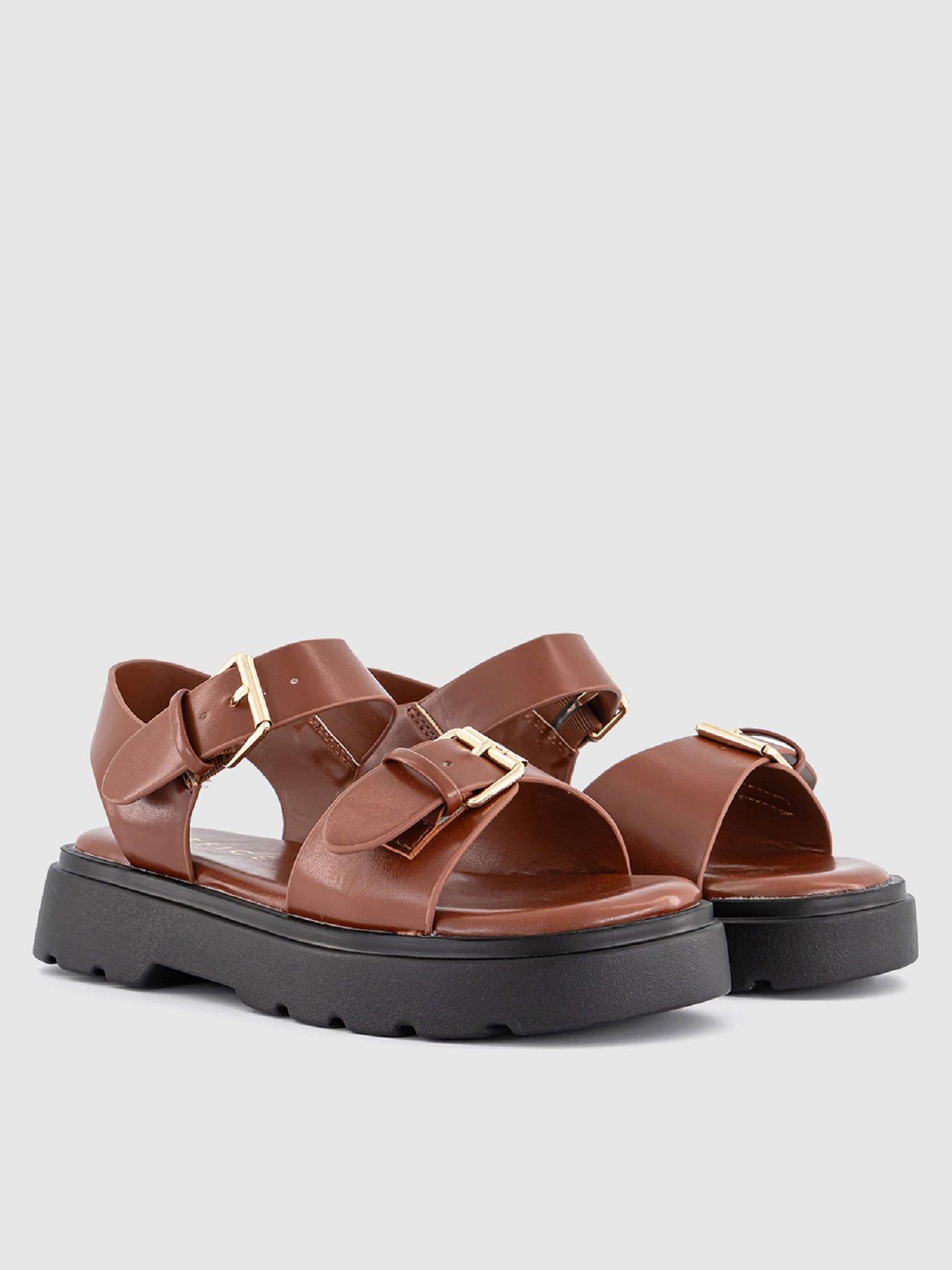 Image 2 of 5 of OFFICE Gemma- Double Buckle Chunky Sandal