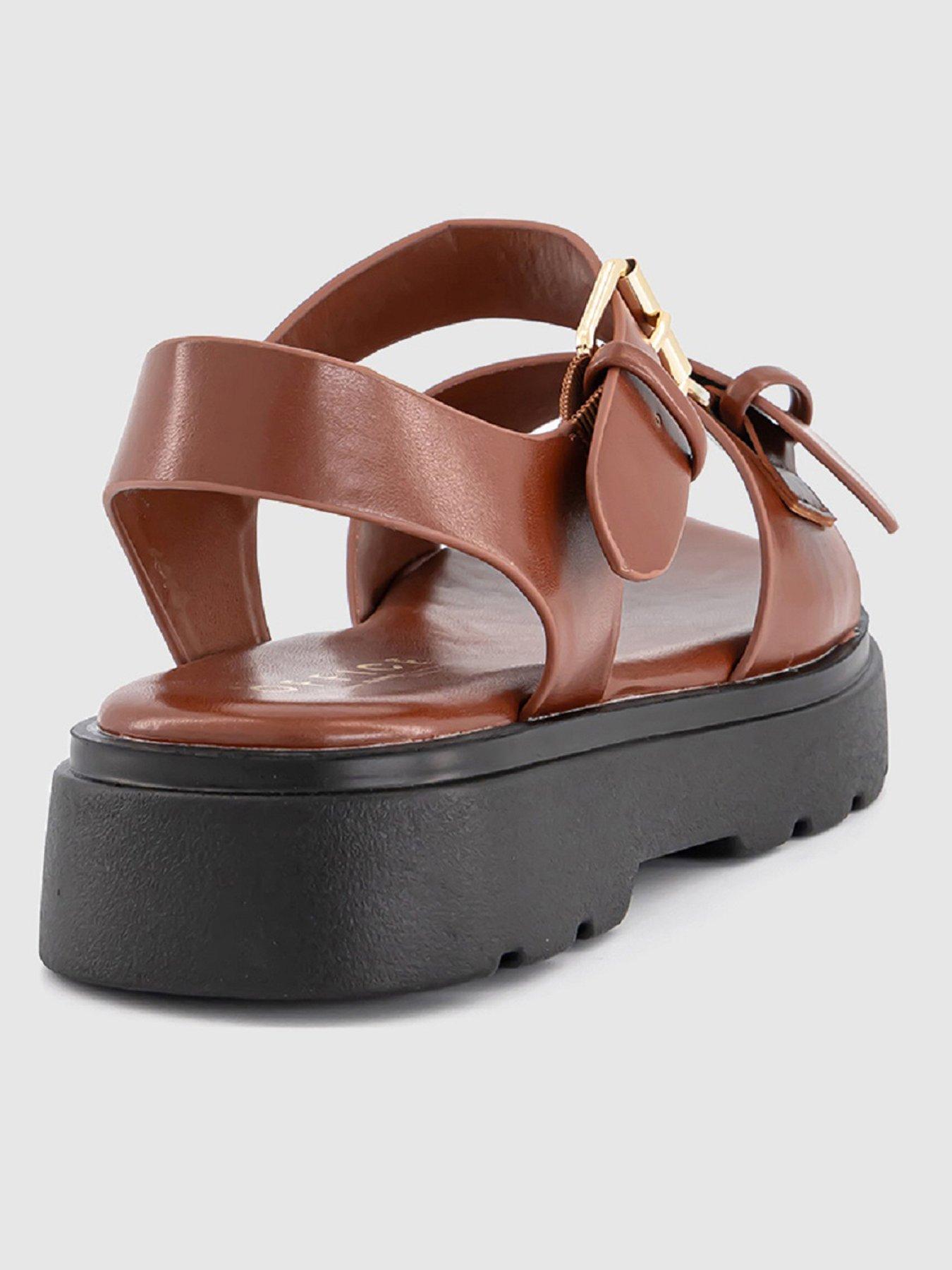 Image 3 of 5 of OFFICE Gemma- Double Buckle Chunky Sandal