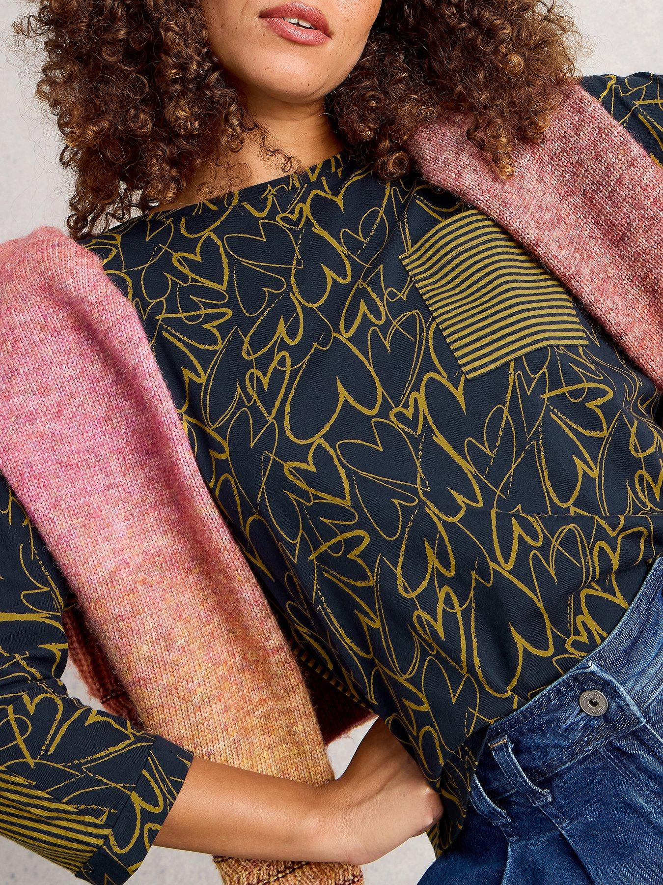 White Stuff Demi Dolman Top - Navy