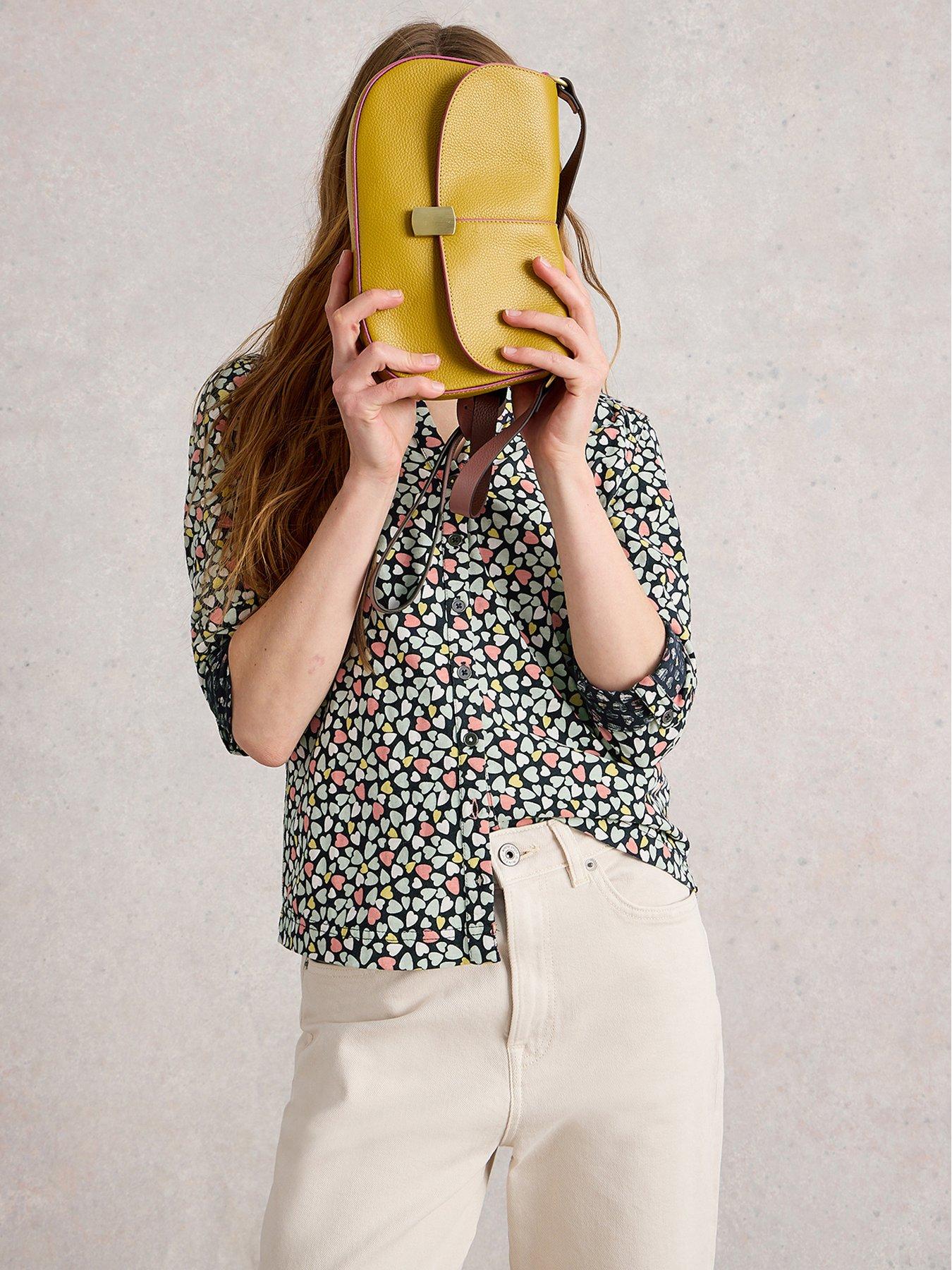 White Stuff Annie Jersey Shirt - Blue