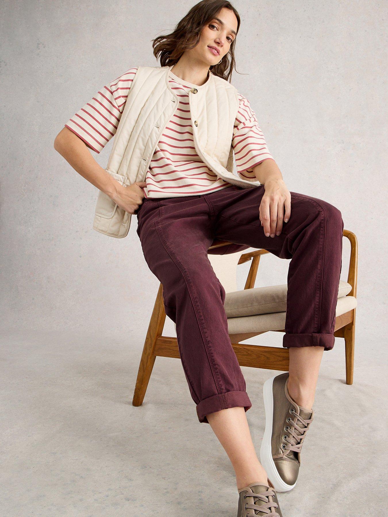 White Stuff Thea Trouser - Purple