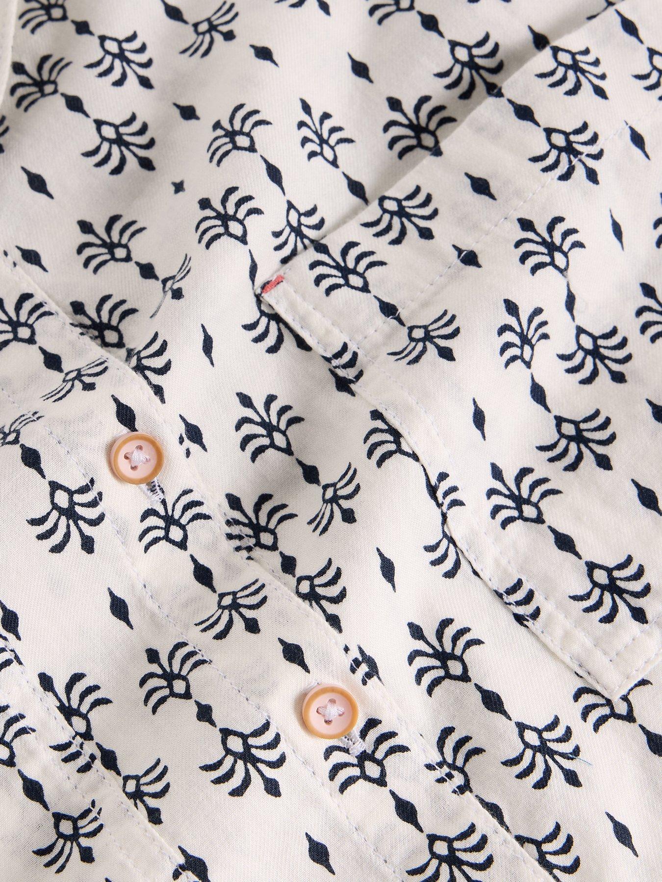 Image 6 of 6 of White Stuff Sophie Cotton Shirt - White