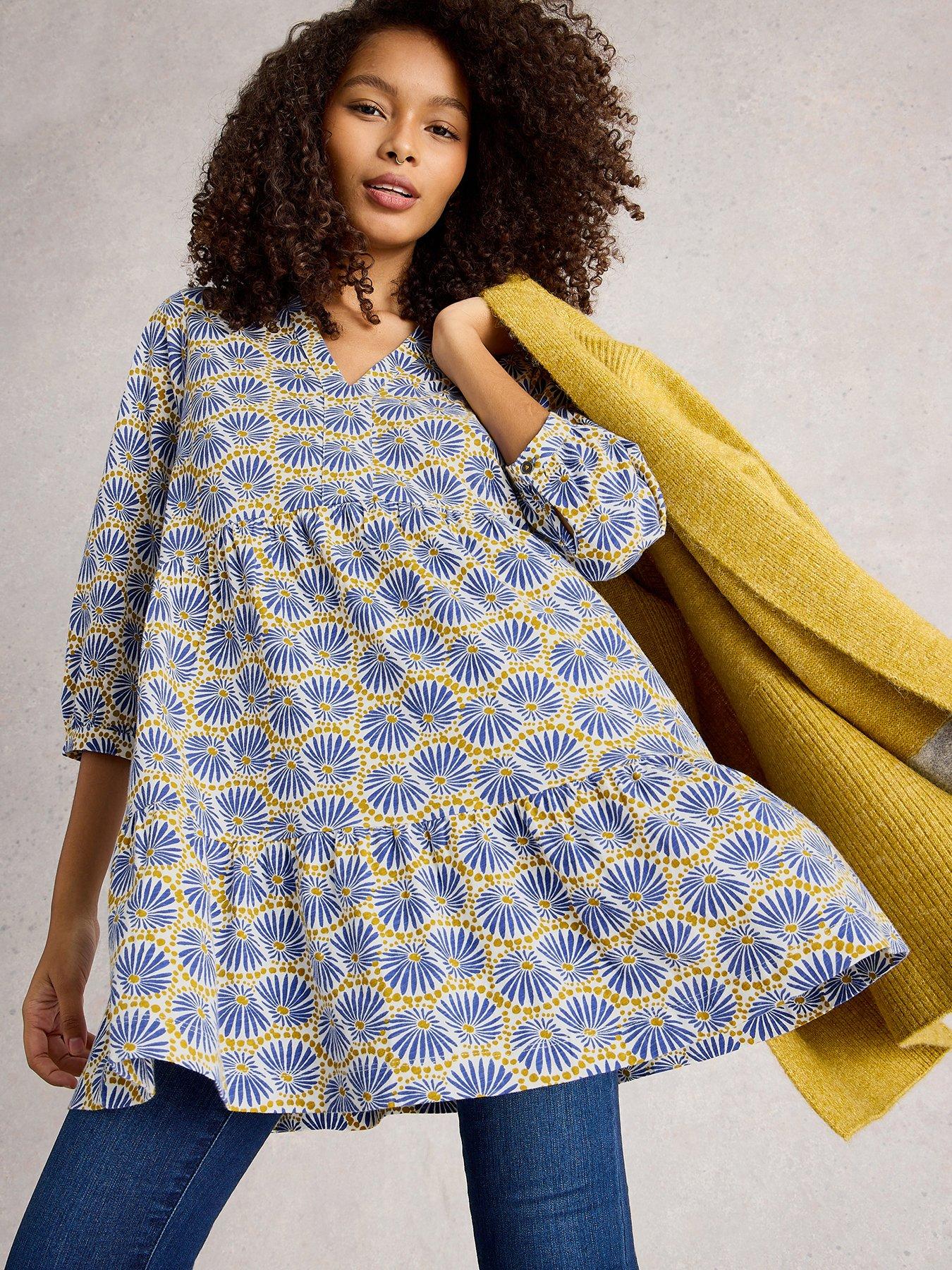 White Stuff Marta Tunic - Blue