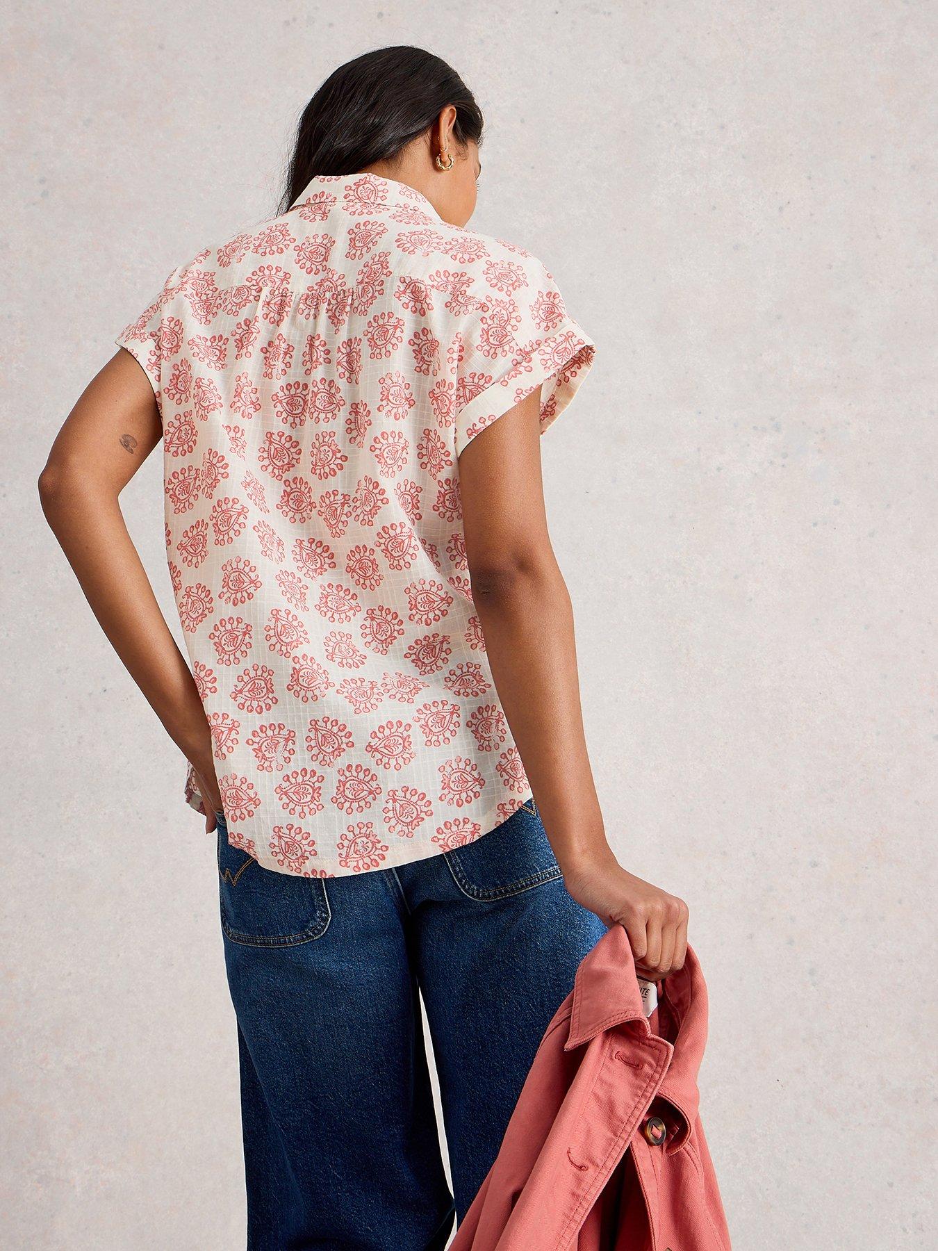 Image 2 of 6 of White Stuff Ellie Cotton Shirt - White
