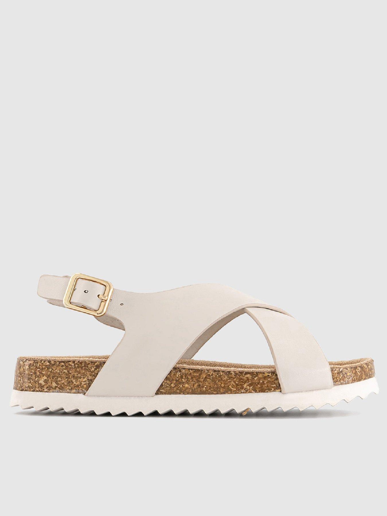 Image of OFFICE Tropic - Cross Over Footbed Sandal