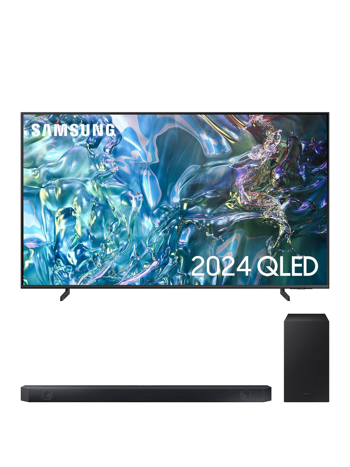 Image of Samsung Samsung TV/Soundbar Package: Q60D, 85 inch, QLED, 4K Smart TV with Q600C 3.1.2CH  Wireless Soundbar