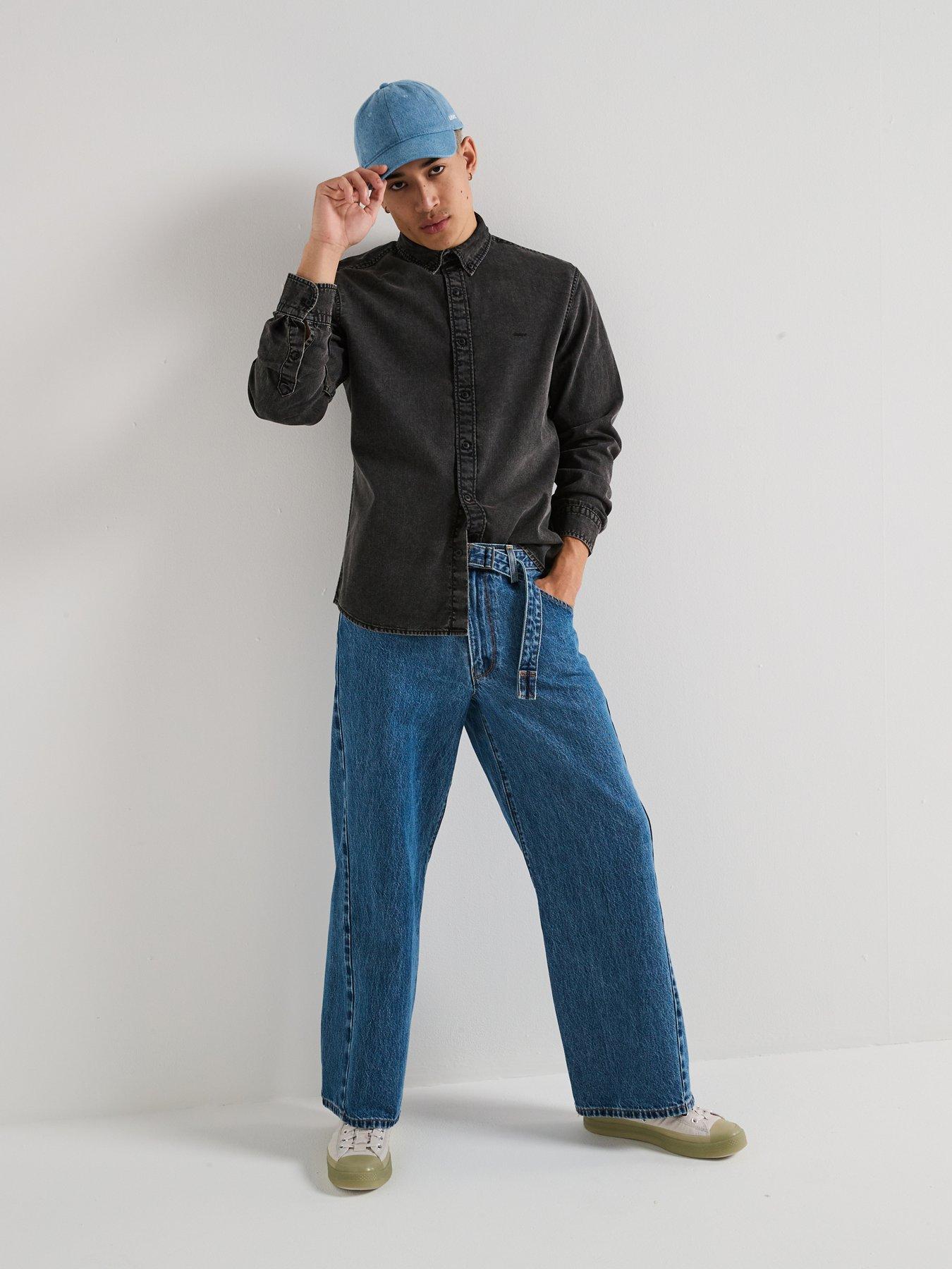 Levi's Twisted Baggy Fit Jeans - Let's Do The Twist - Blue