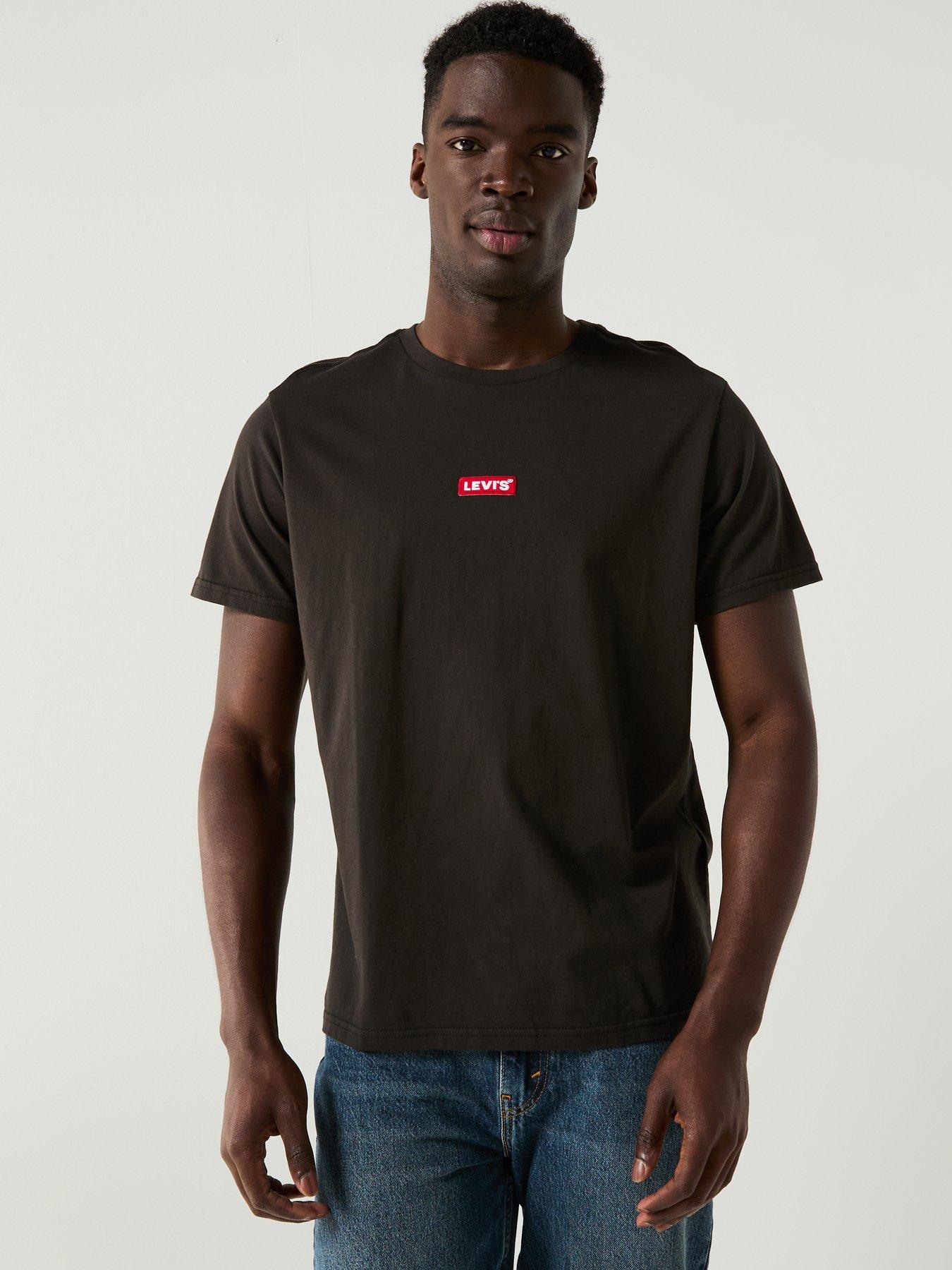 Levi's Relaxed Fit Logo Tab Short Sleeve T-Shirt - Black