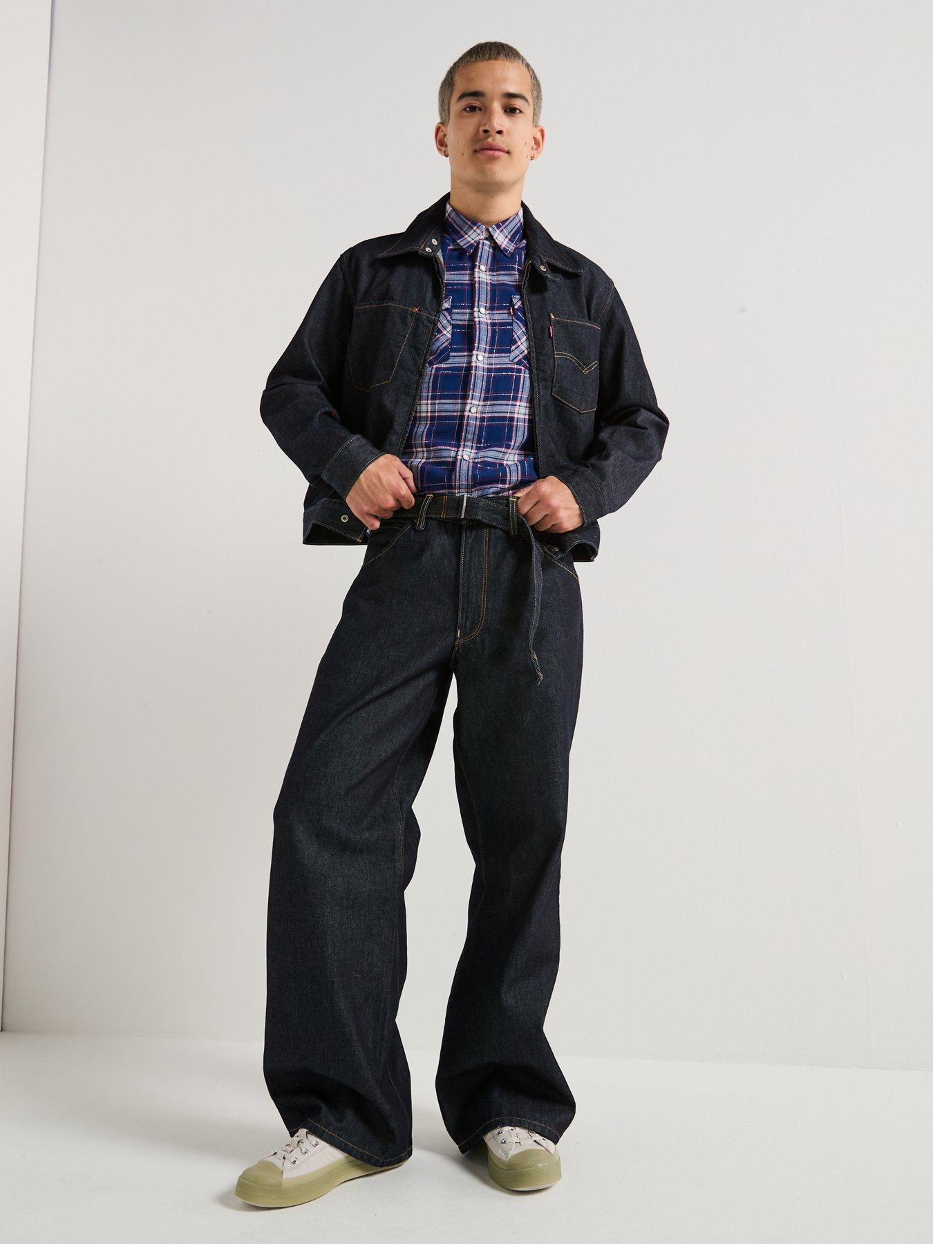 levis-levis-barstow-western-checked-button-down-shirt-dark-blueback