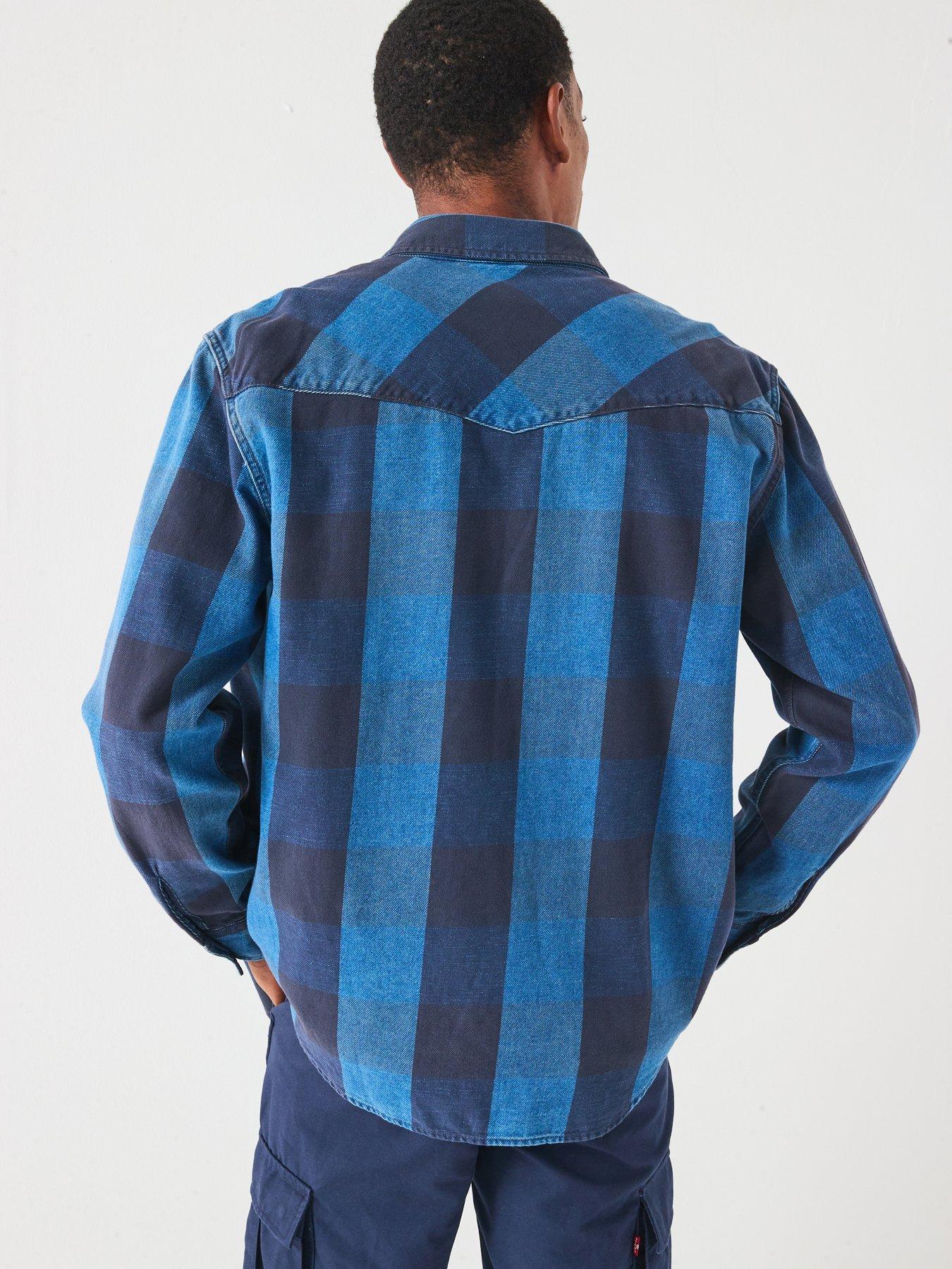levis-relaxed-fit-western-button-down-long-sleeve-striped-shirt--bluestillFront
