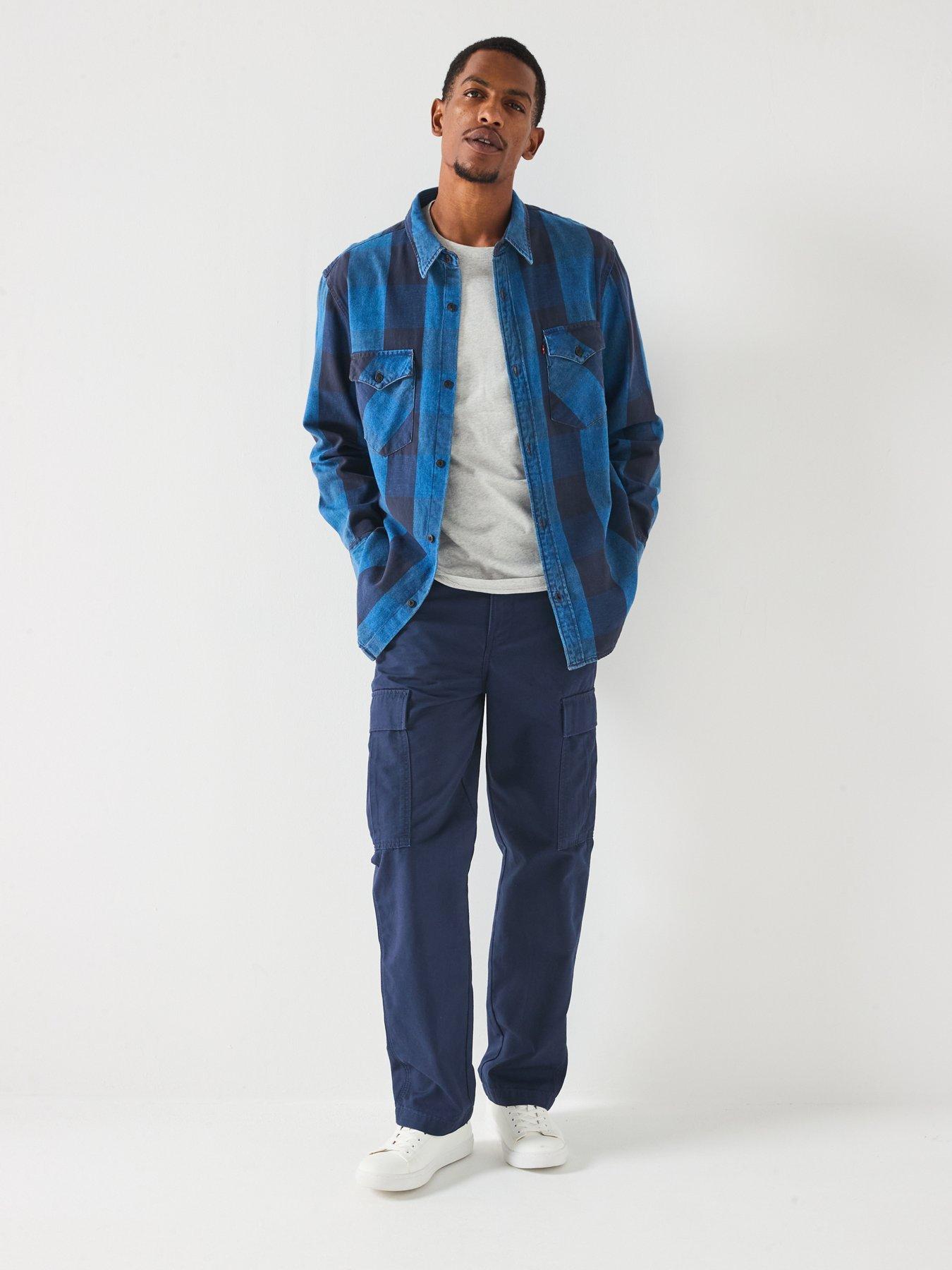 levis-relaxed-fit-western-button-down-long-sleeve-striped-shirt--blueback