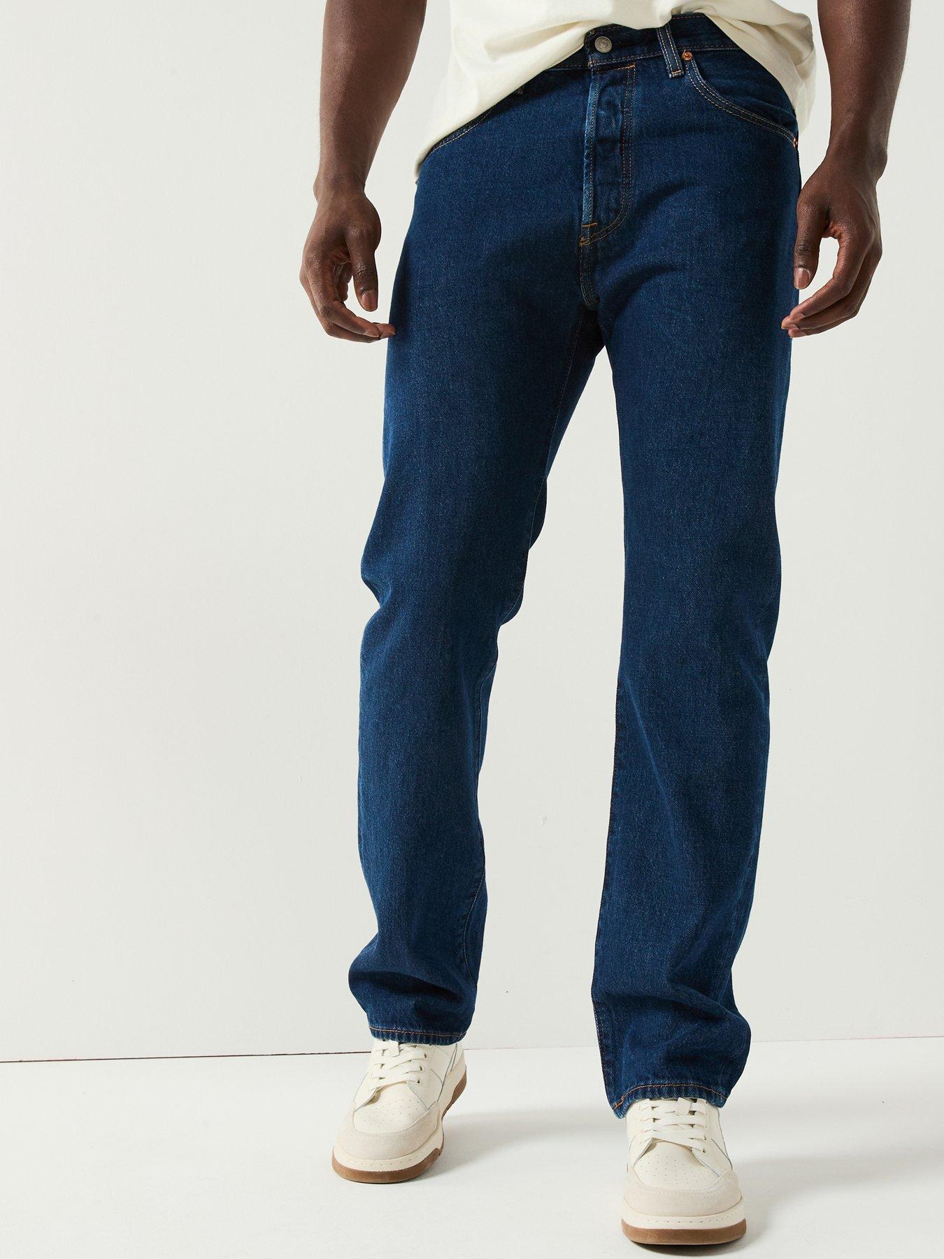 undefined Levi's 501 '93 Straight Fit Jeans - Lost Coaster - Dark Blue