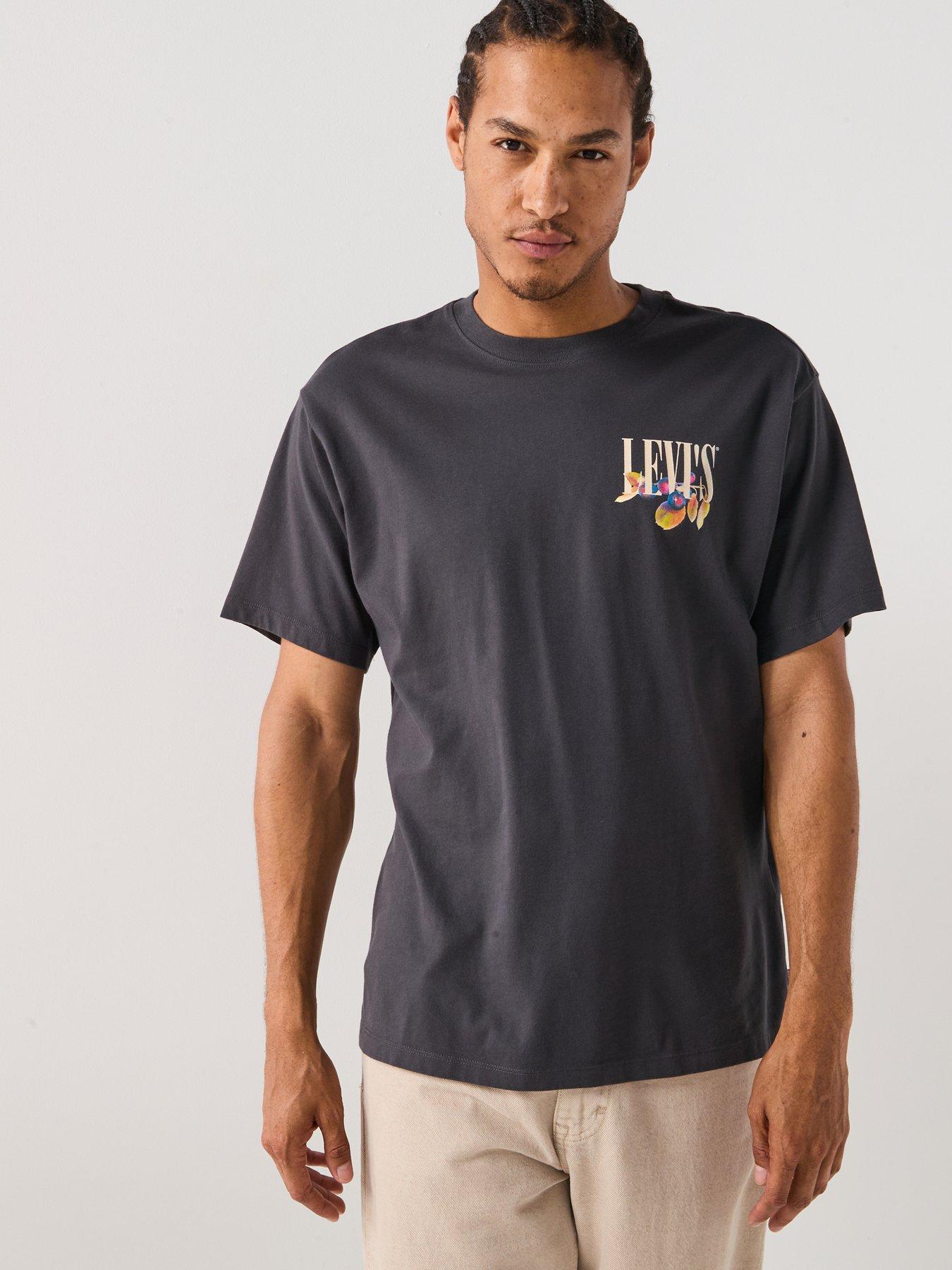 levis-levis-vintage-fit-graphic-print-short-sleeve-t-shirt--greystillFront