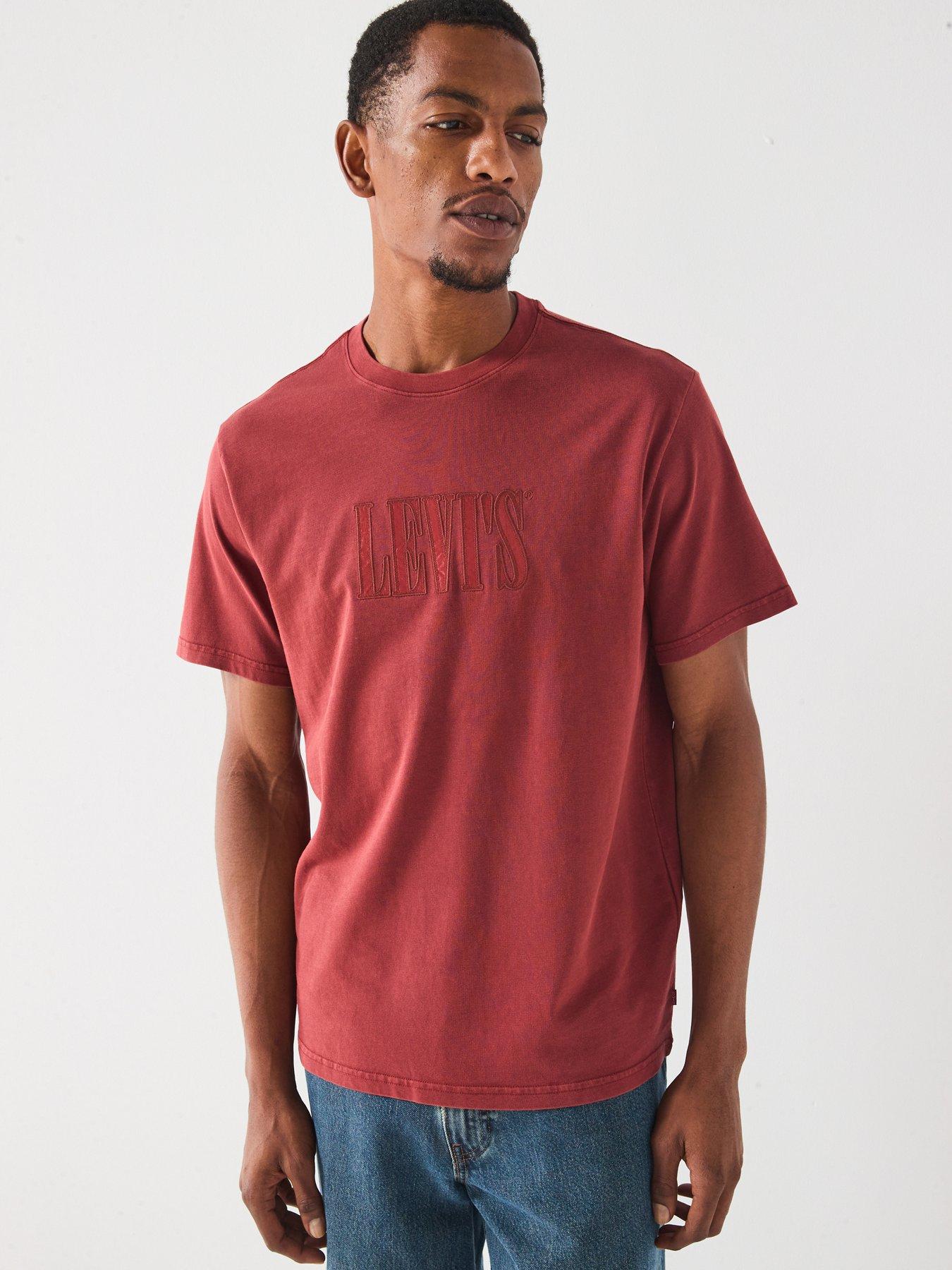 Levi's Short Sleeve Graphic T-Shirt- Red