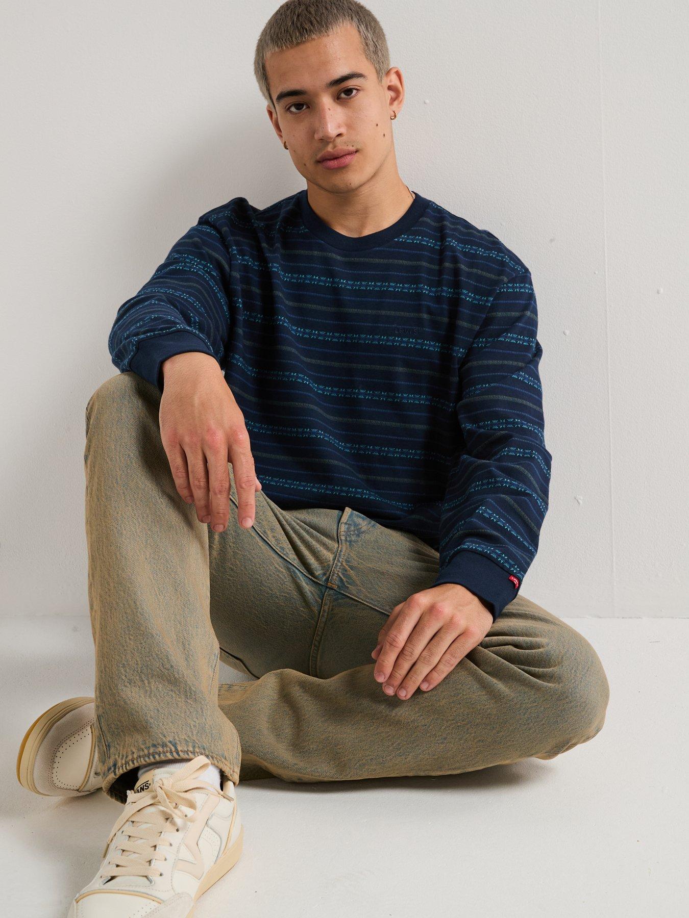 levis-authentic-relaxed-fit-long-sleeve-striped-t-shirt-blueoutfit