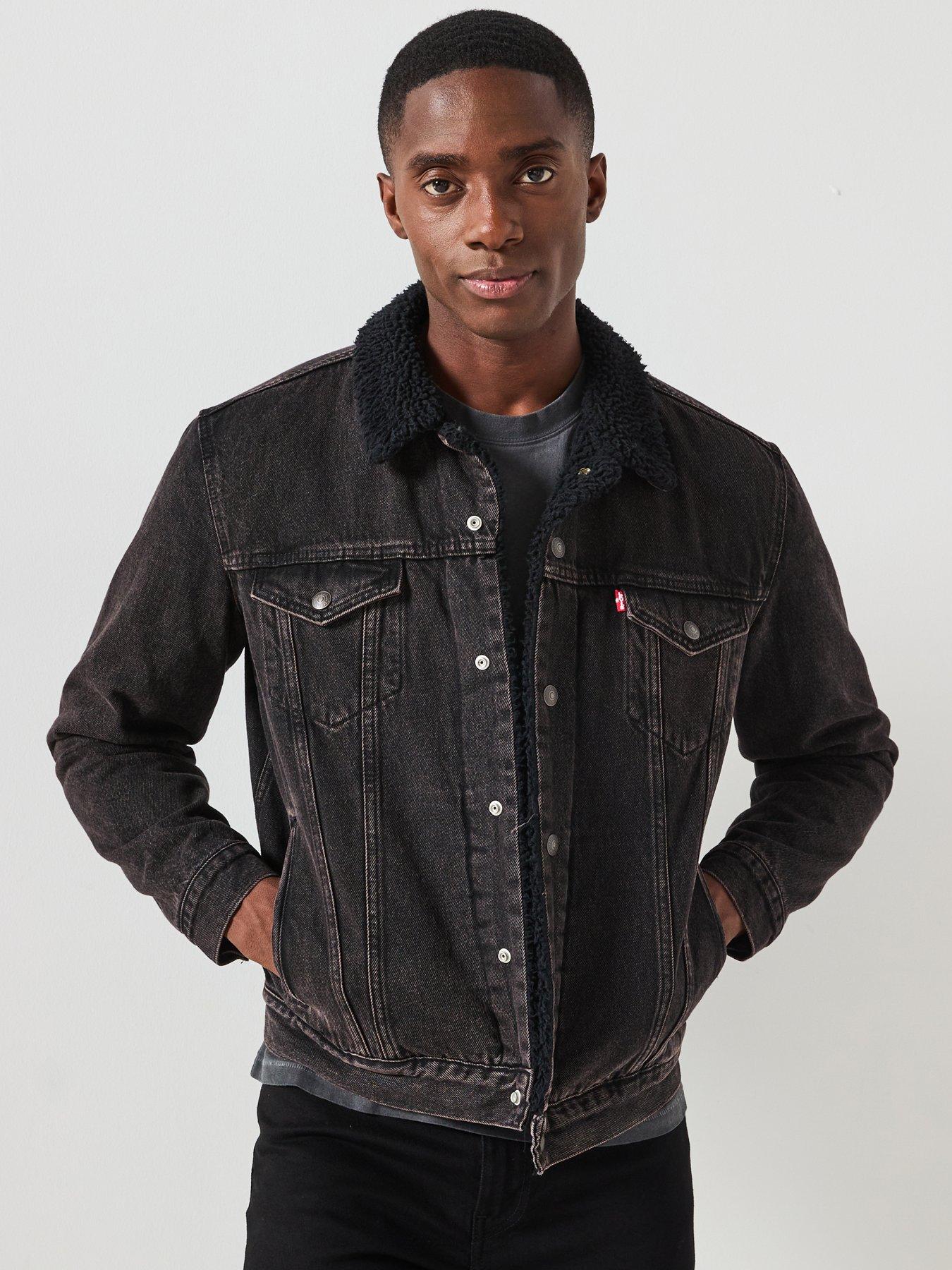 levis-sherpa-collar-trucker-jacket-blackfront