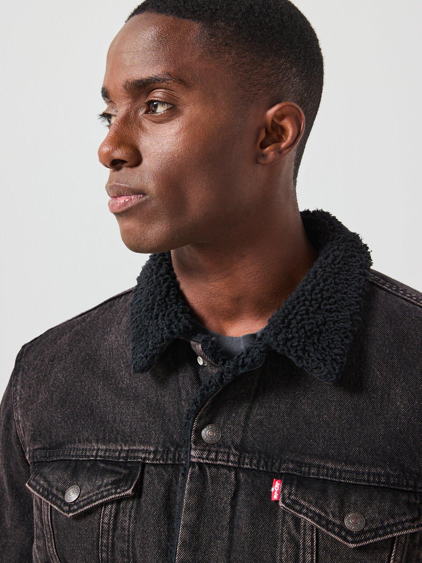 levis-sherpa-collar-trucker-jacket-blackoutfit