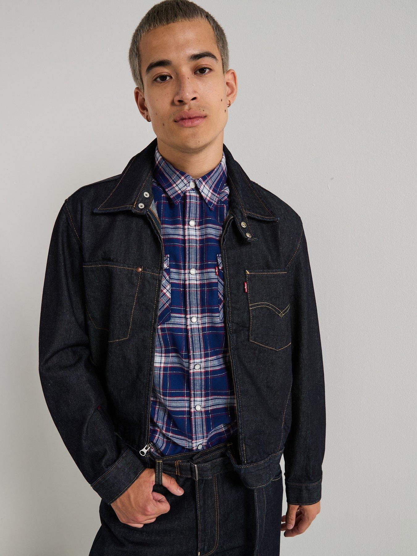 Levi's Premium Denim Twist Denim Jacket - Dark Wash