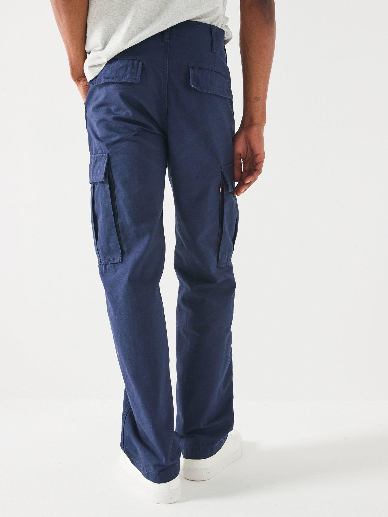 Image 2 of 6 of Levi's XX Straight Fit Cargo Trousers &nbsp;- Dark Blue
