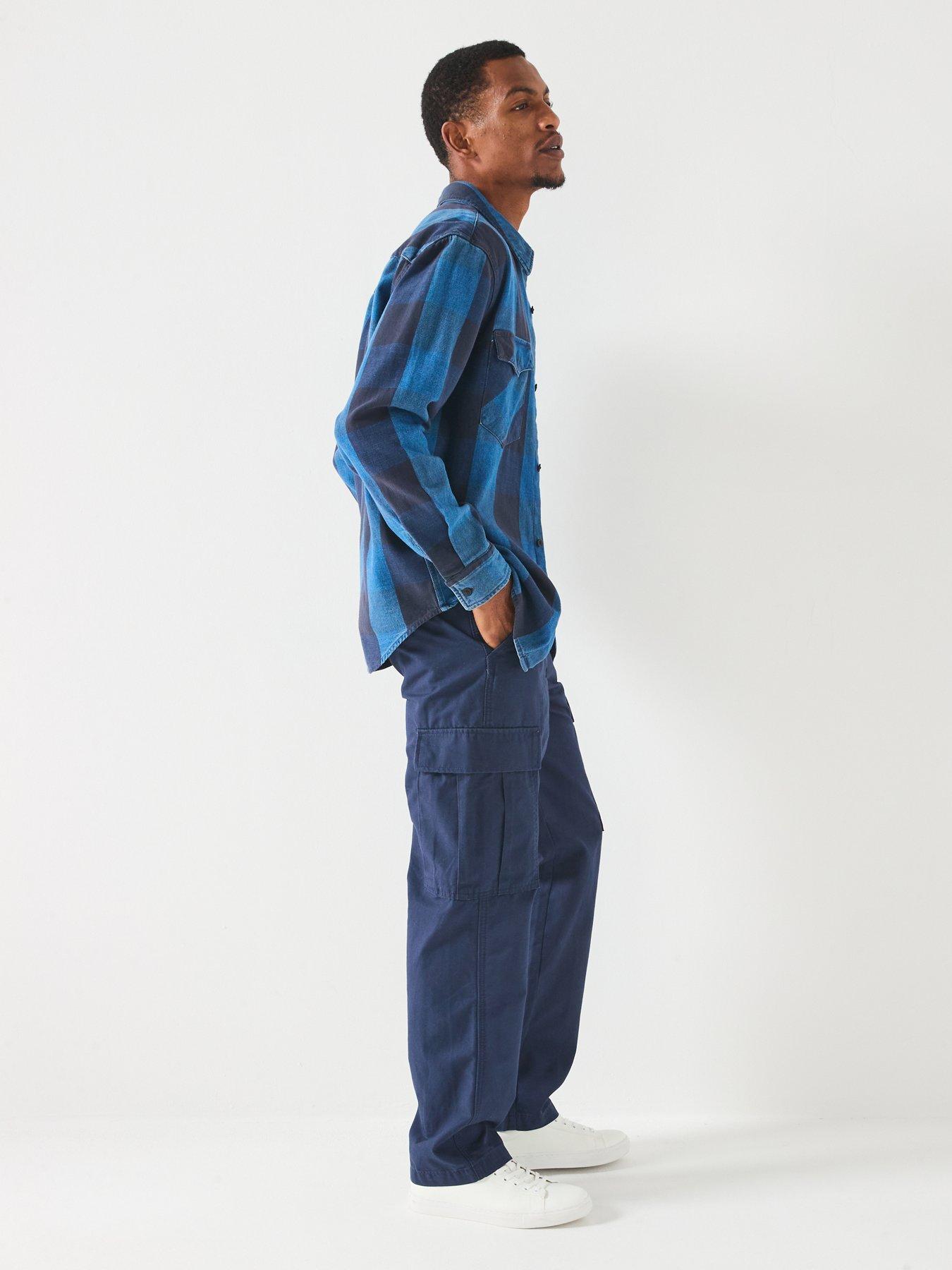 Image 3 of 6 of Levi's XX Straight Fit Cargo Trousers &nbsp;- Dark Blue